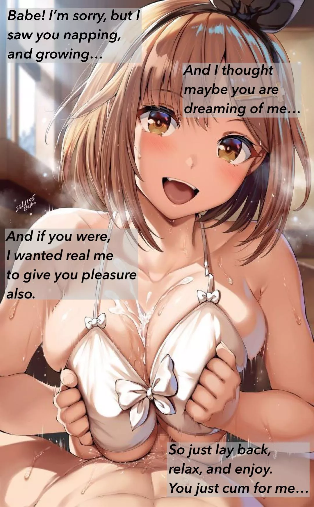 In case you dreamt of me [Creator : Belko] (titjob) (girlfriend)