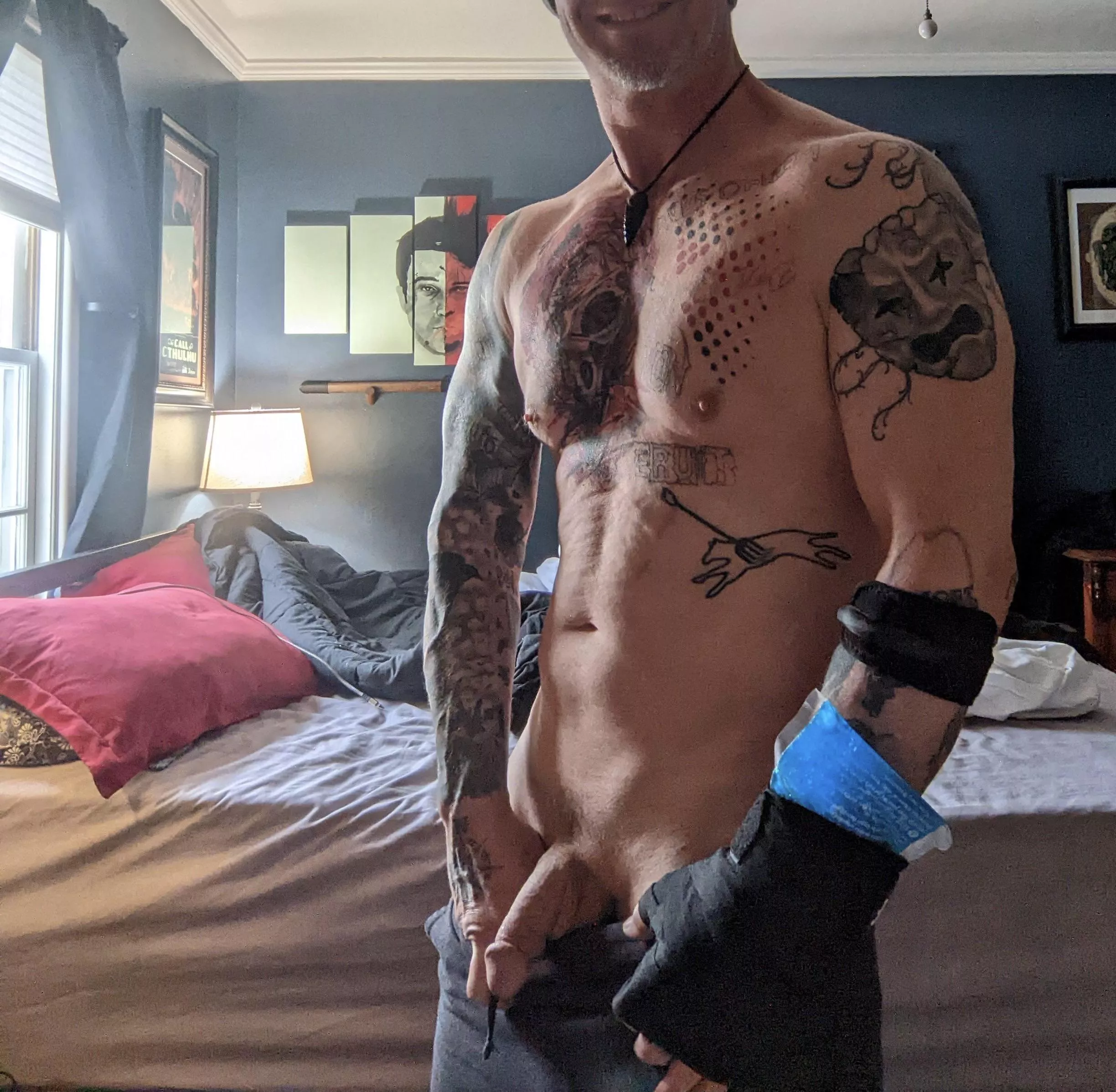 Injured my wrist but my dick feels fine, come use it? (50s)