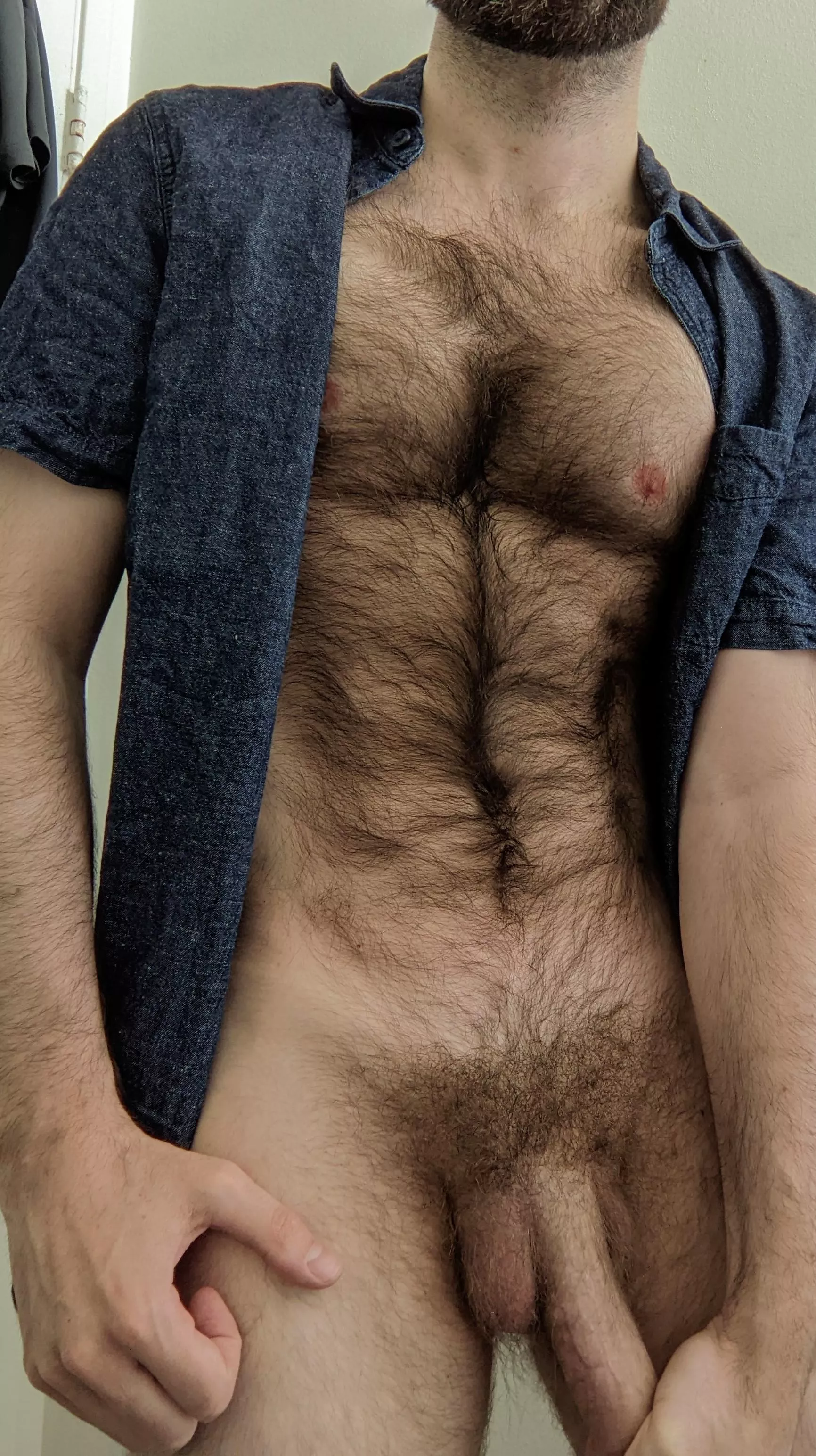 Insanely hairy, furiously horny