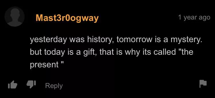 Inspiring words from Master Oogway