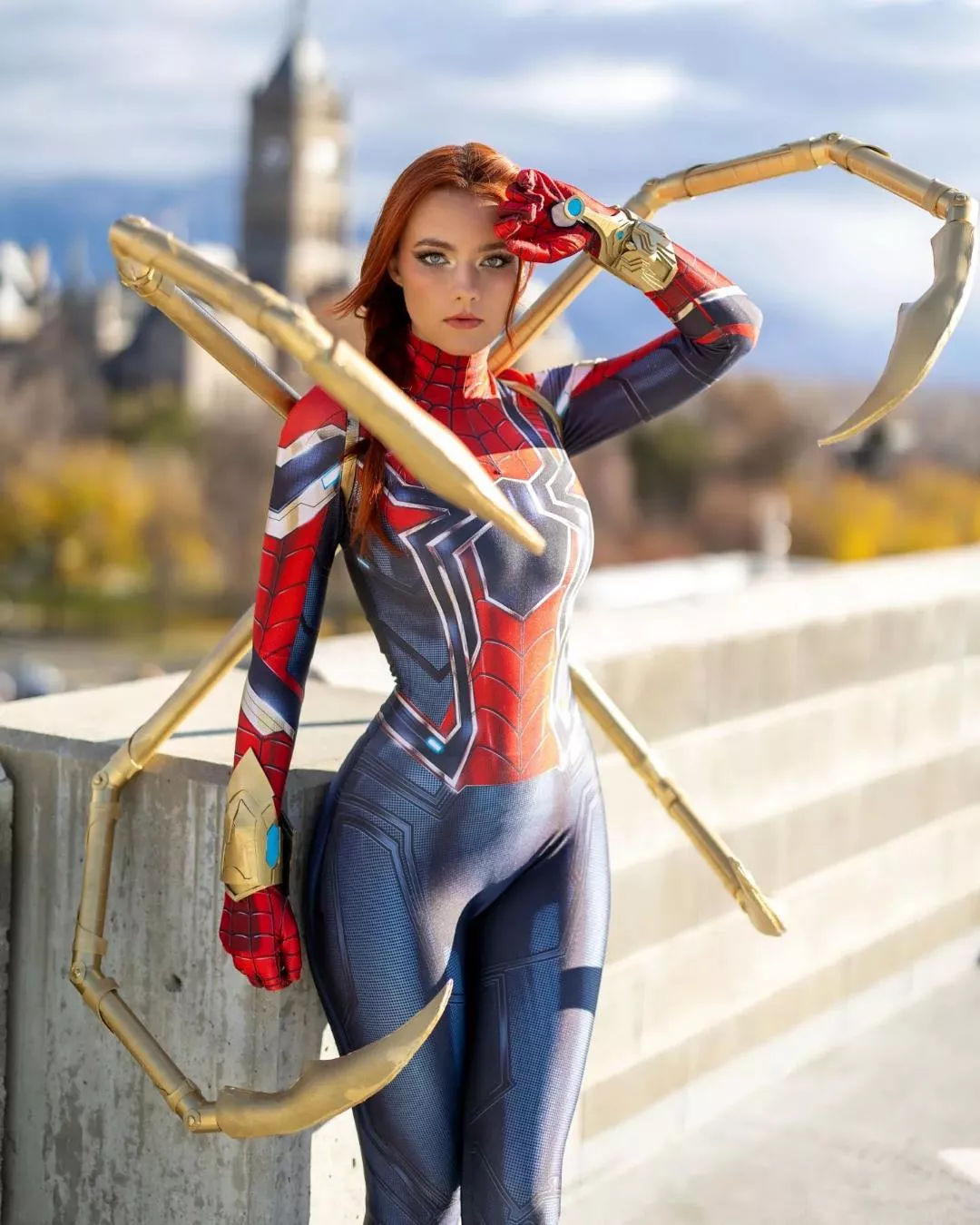 Iron Spider-Woman by Bella LeBaron