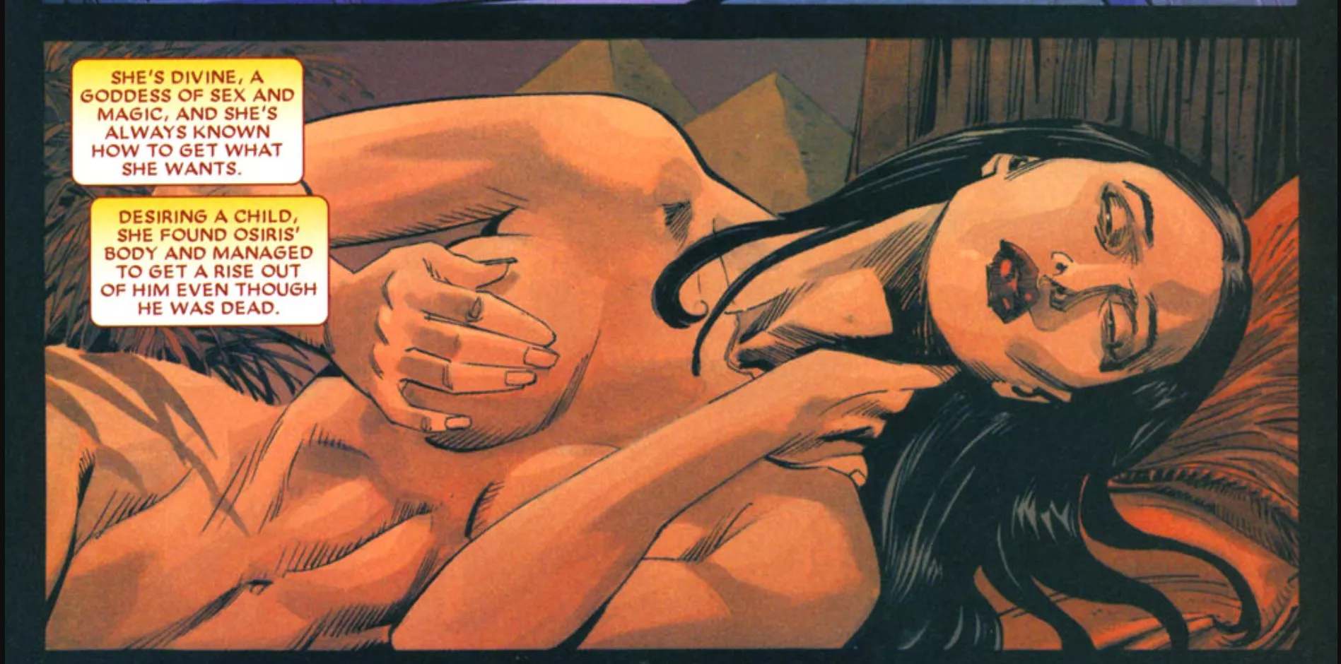 Isis In Bed [Hellstorm: Son of Satan #1]