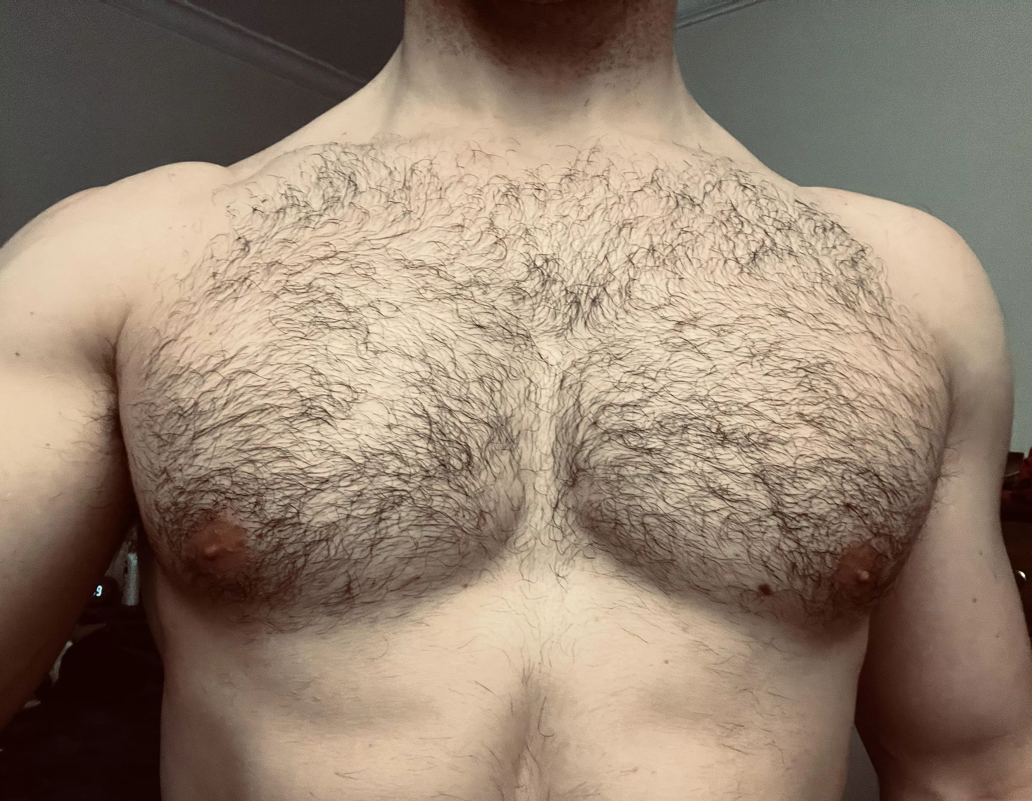 It was chest day at the gym