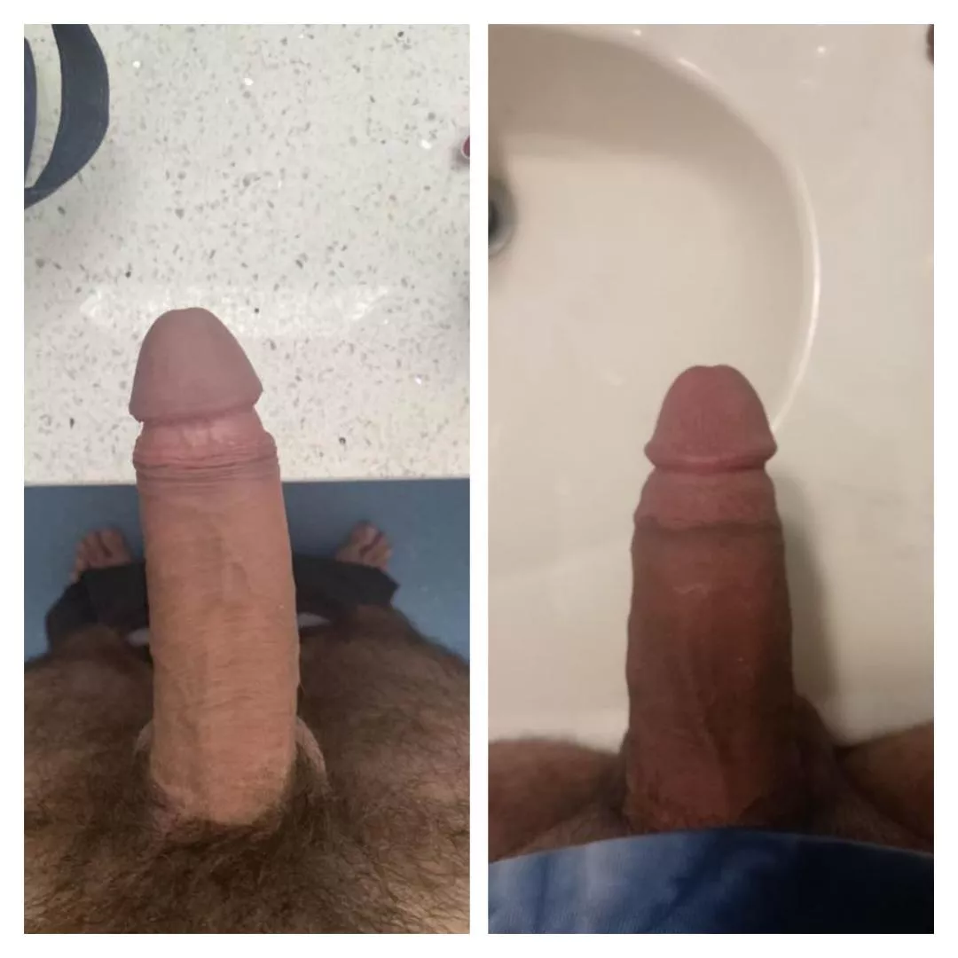 It was close but, u/Alternative_shape594 beat me with his huge cock! kik: socalman12 to compare