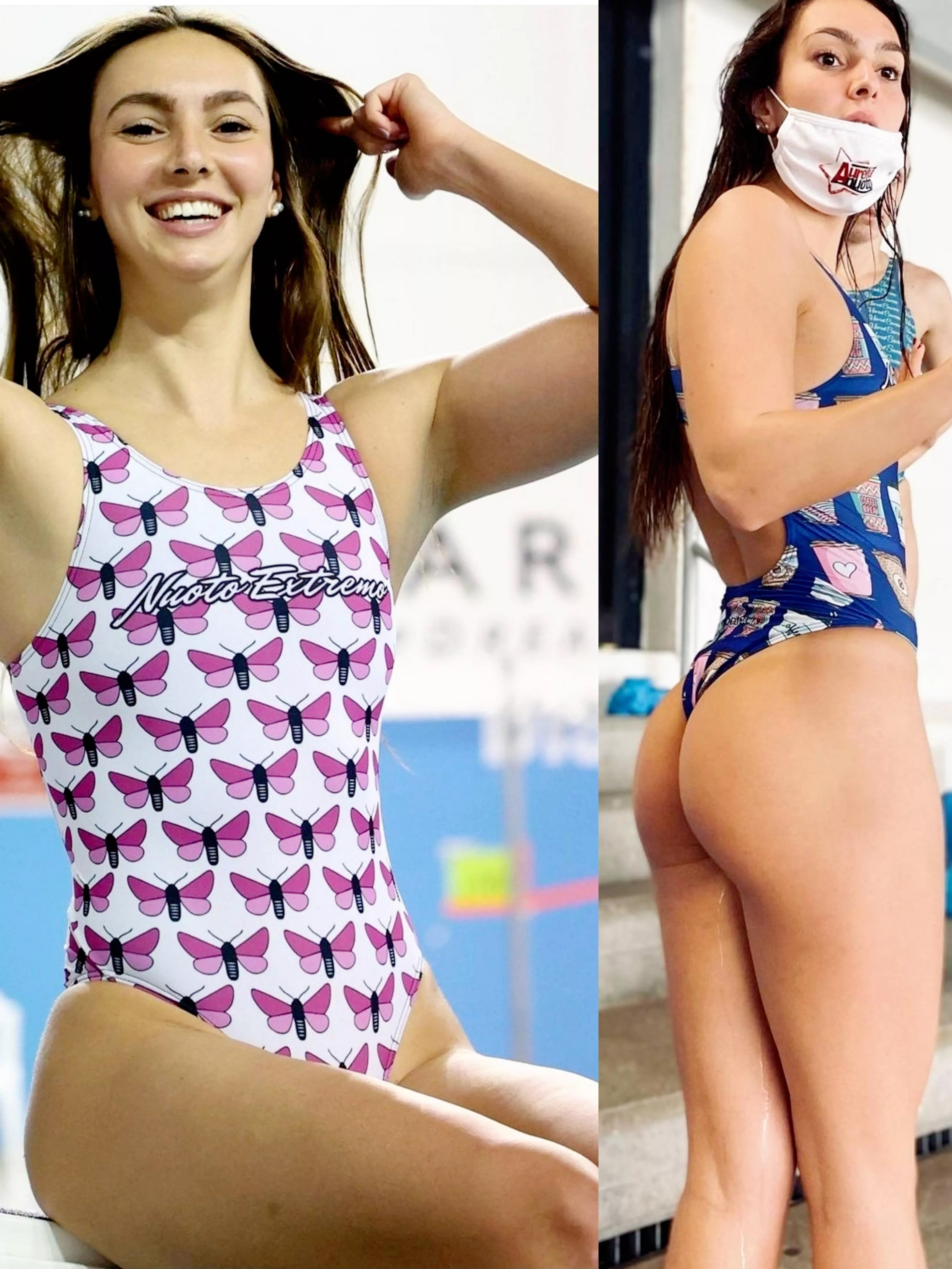 Italian swimmer Guilia Martelli