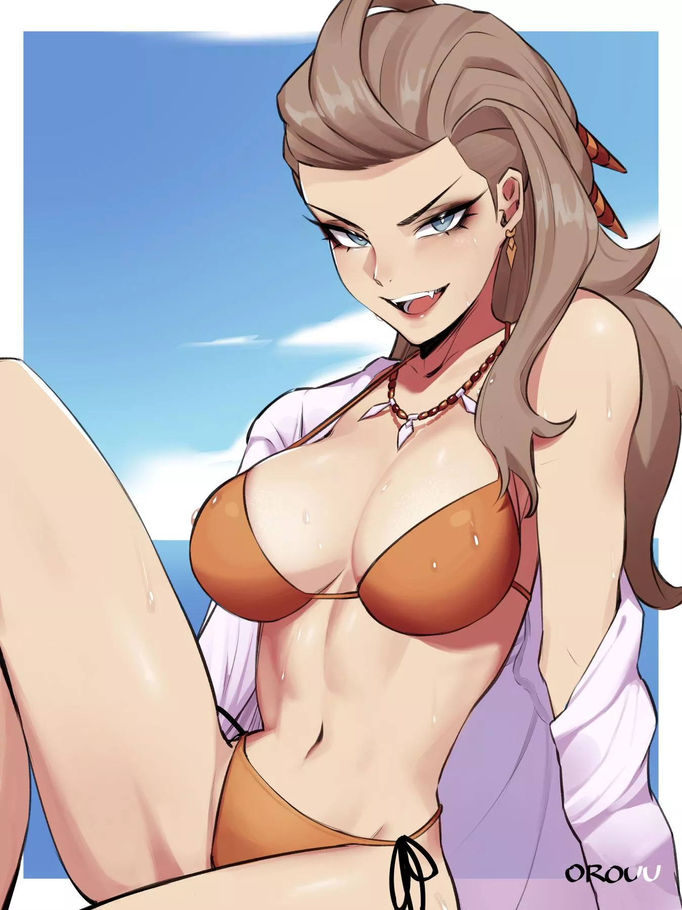 It's a bit warm in the new region (orouu) [Pokemon]