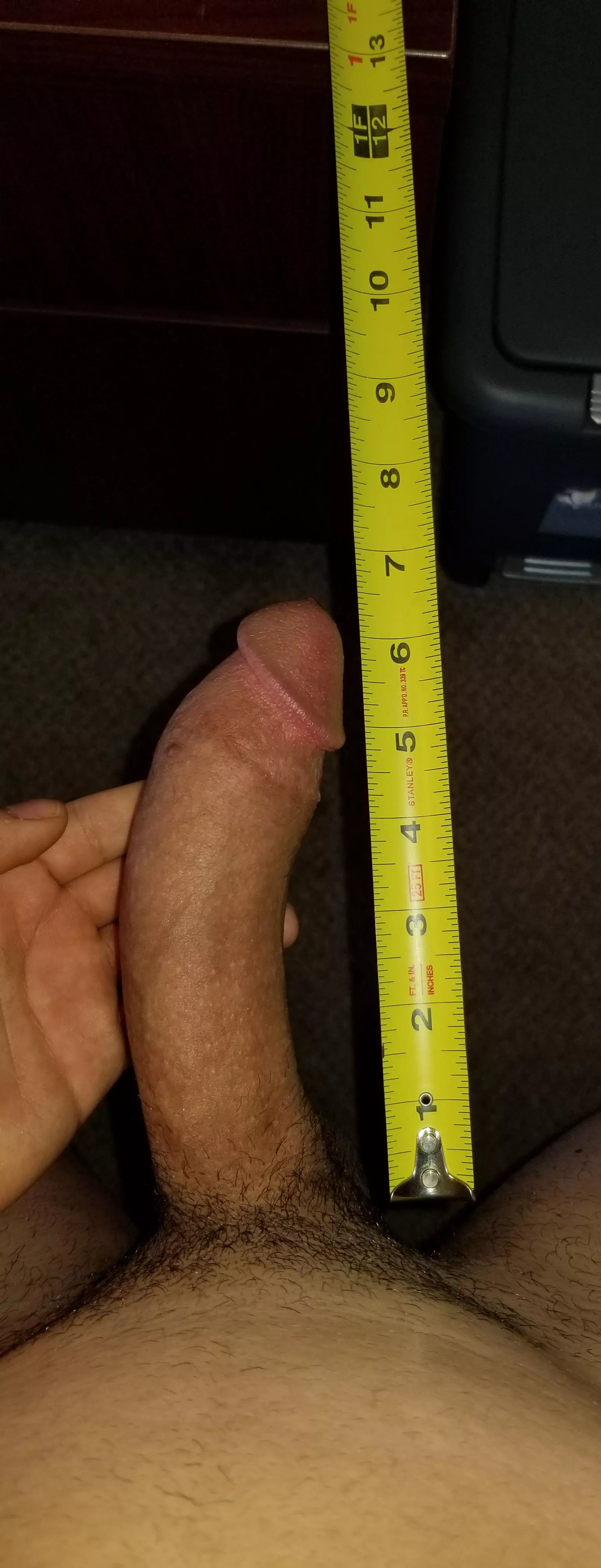 its about 6 1/2, what do you think?