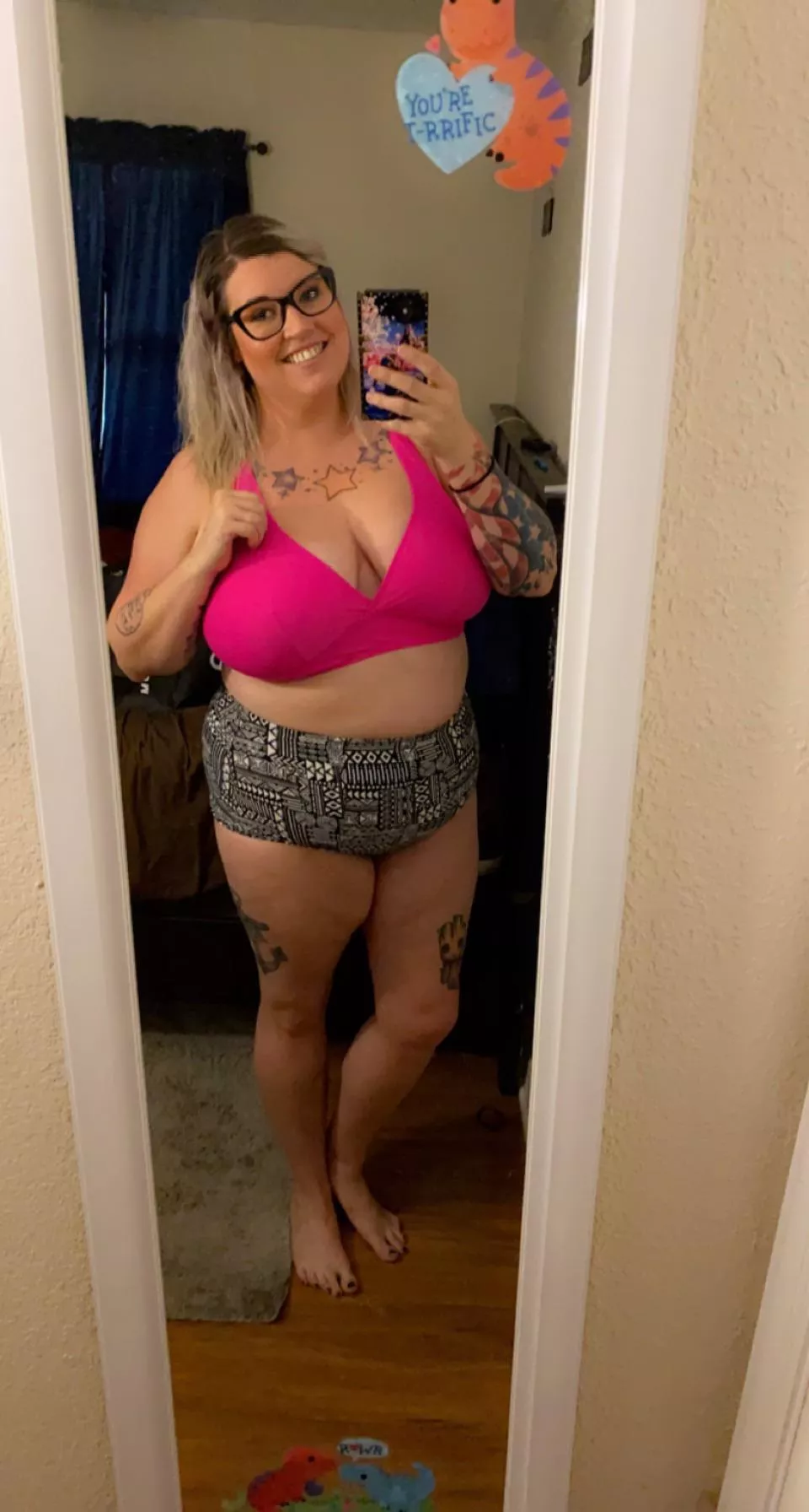 It’s swimsuit season! I hope this gets me attention at the beach