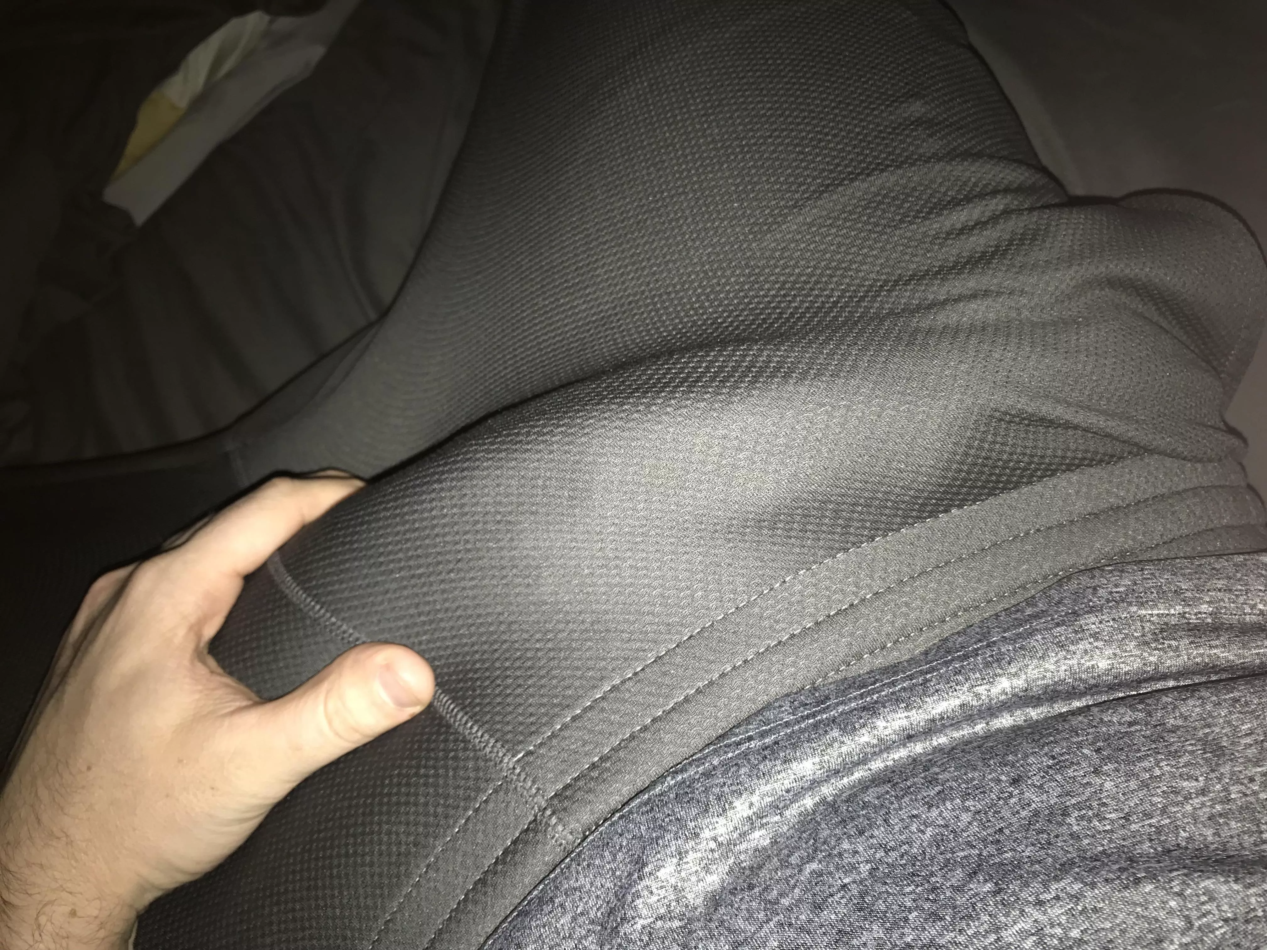 I’ve been told about my grey sweatpants. [37]