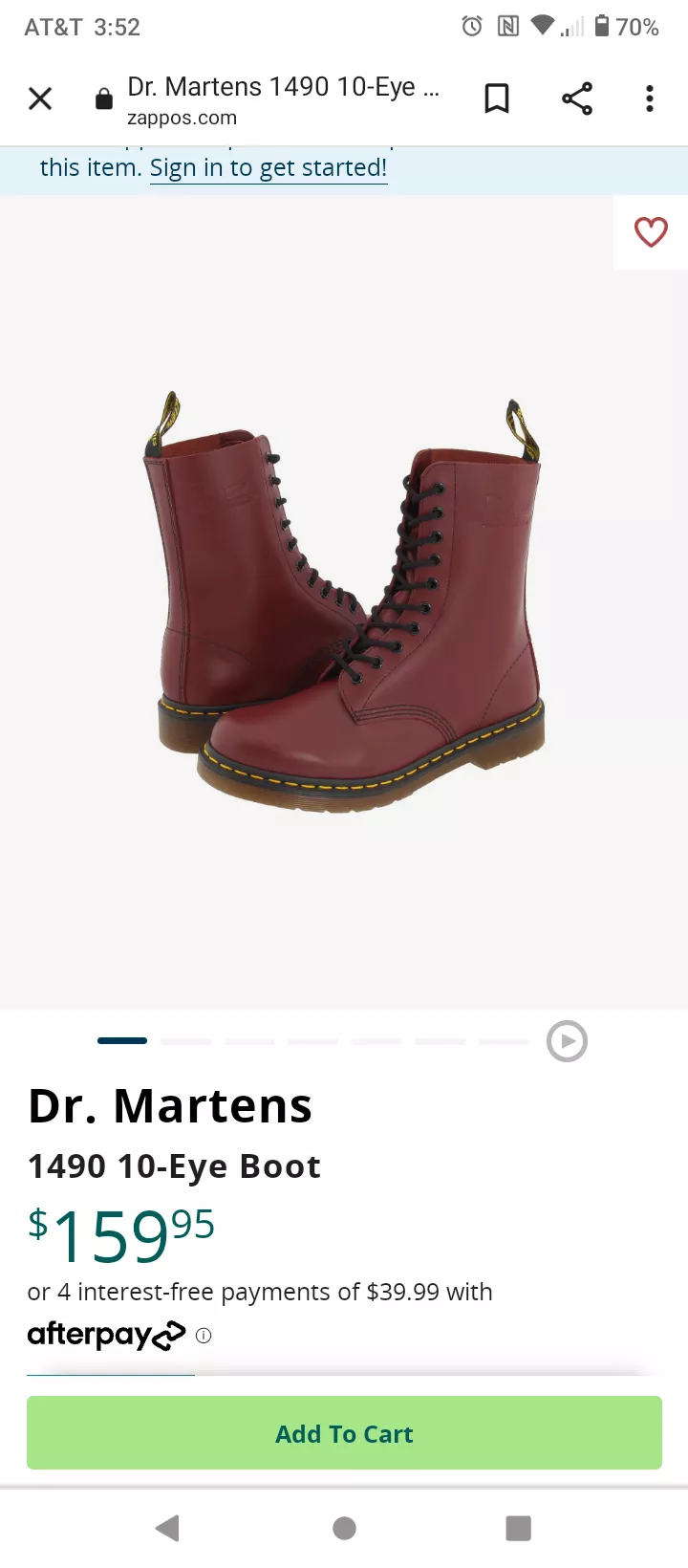 I've wanted these boots for nearly 20 years now, next week I will FINALLY be ordering a pair!!