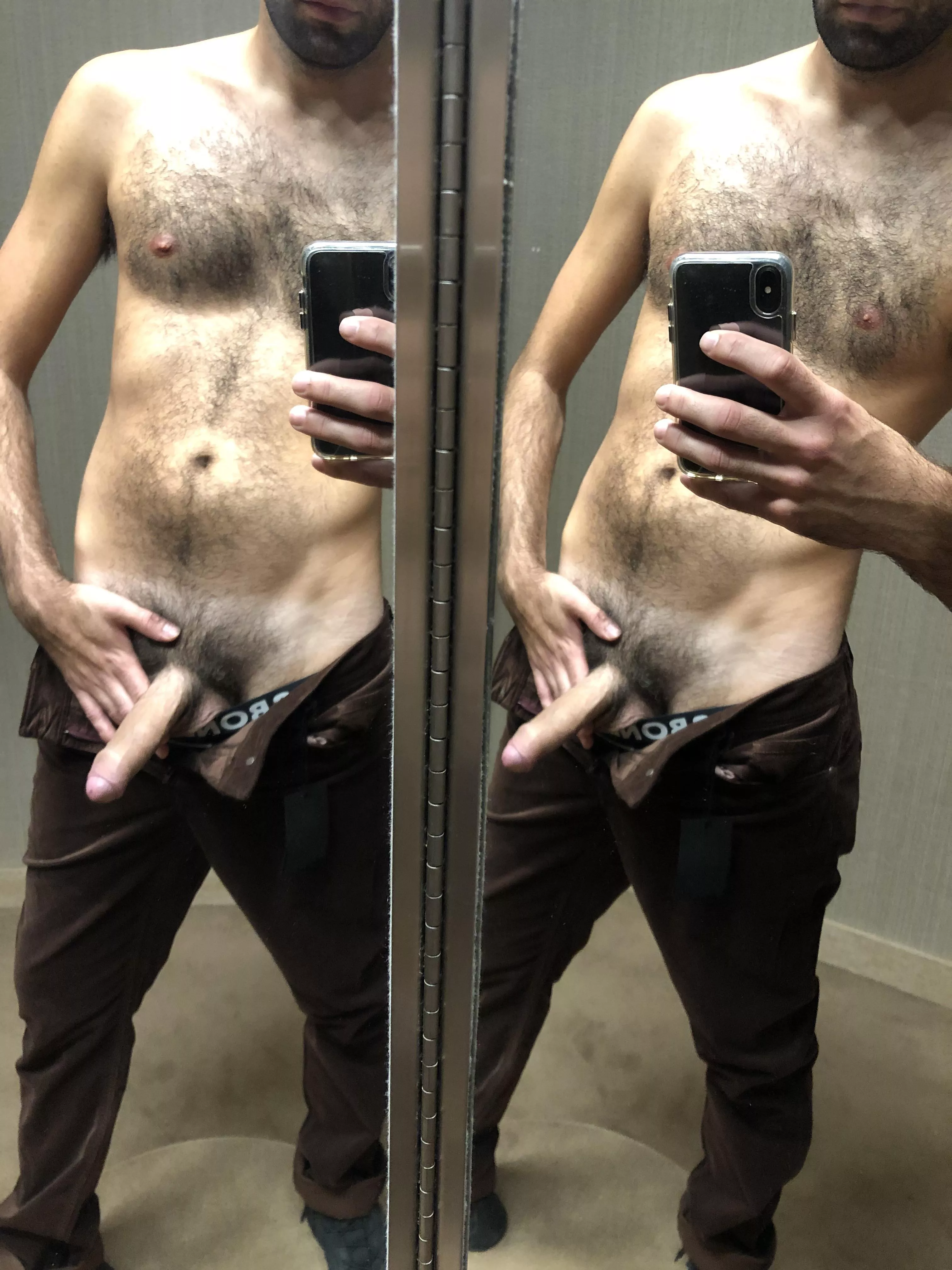 Jacking in the fitting room