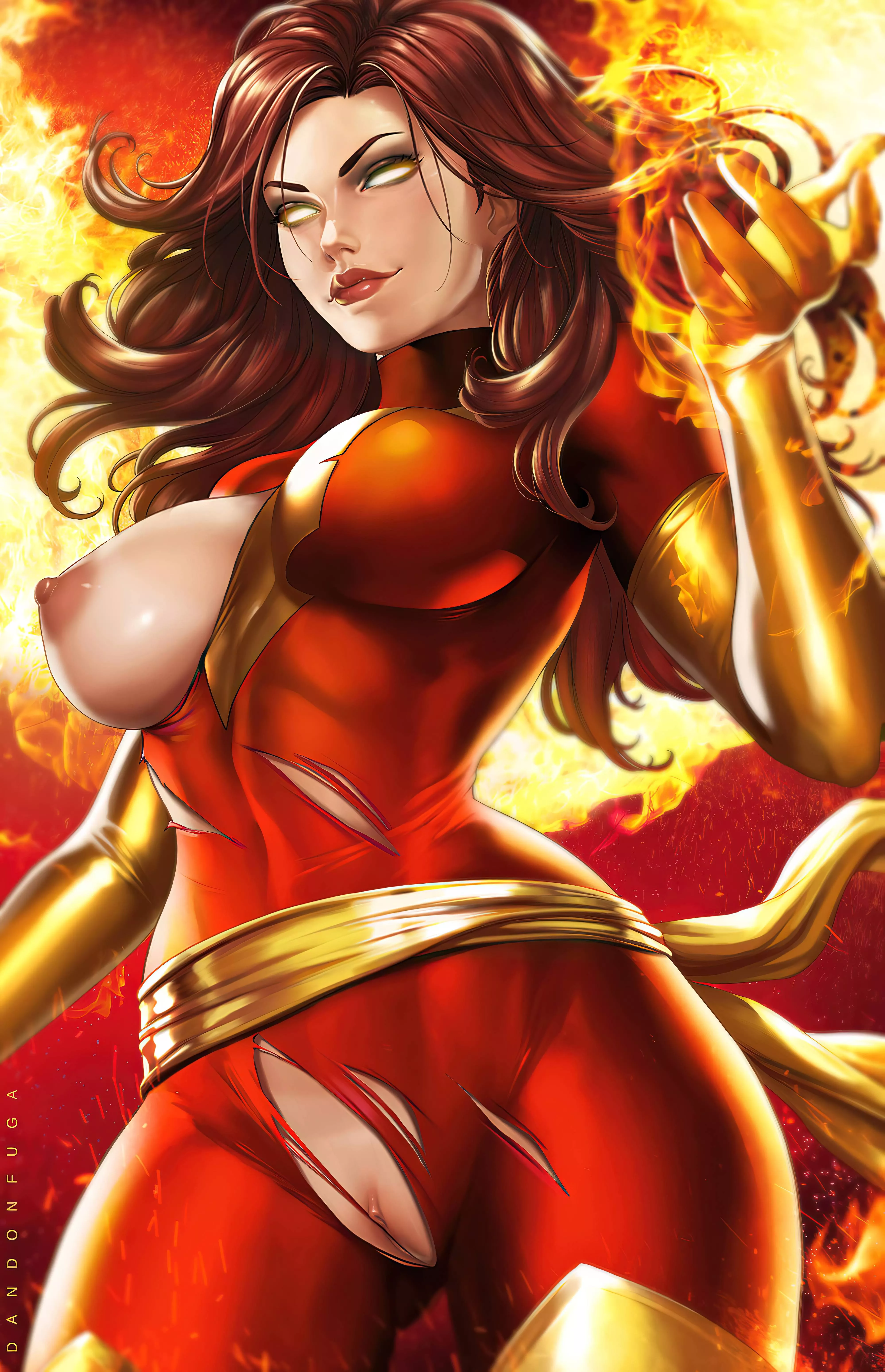 Jean Grey - Dark Phoenix - (X-MEN) (Marvel Comics) - [Dandonfuga]