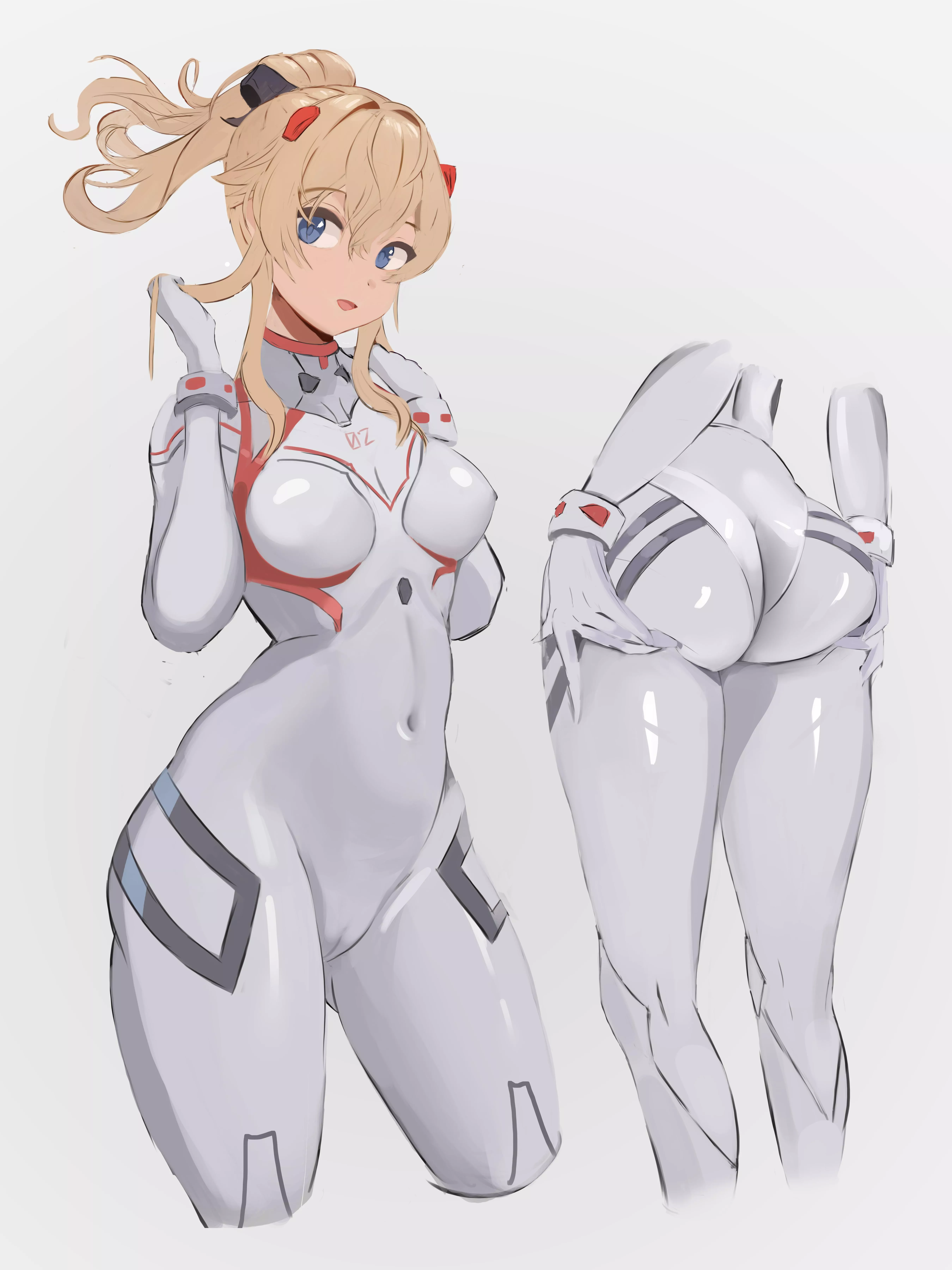 Jean In A Plugsuit (mirai Hikari) [Genshin Impact/ Evangelion]