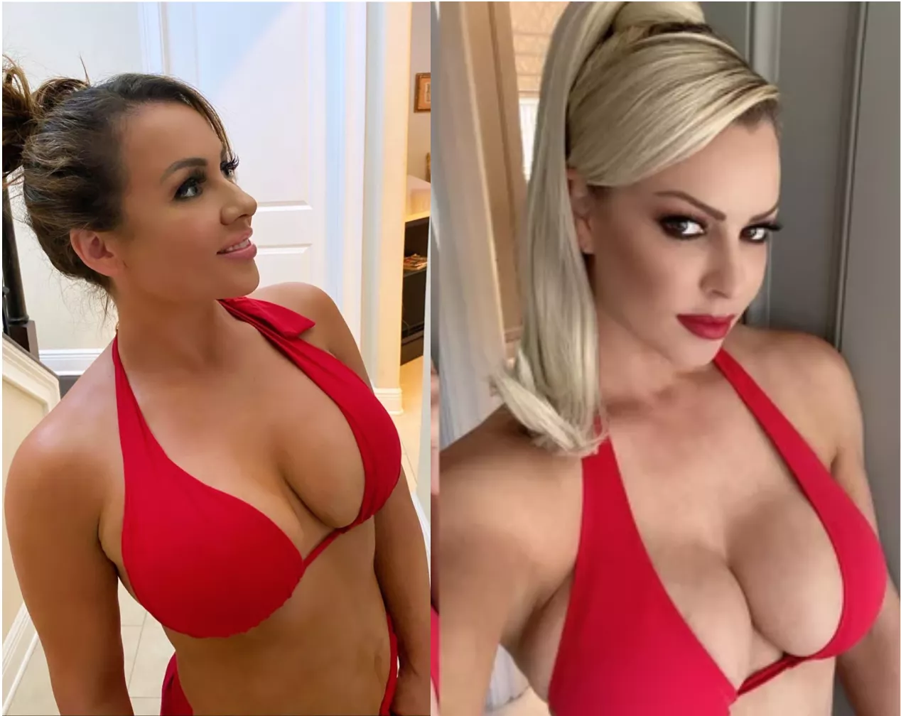 Jenni & Maryse the best tits!