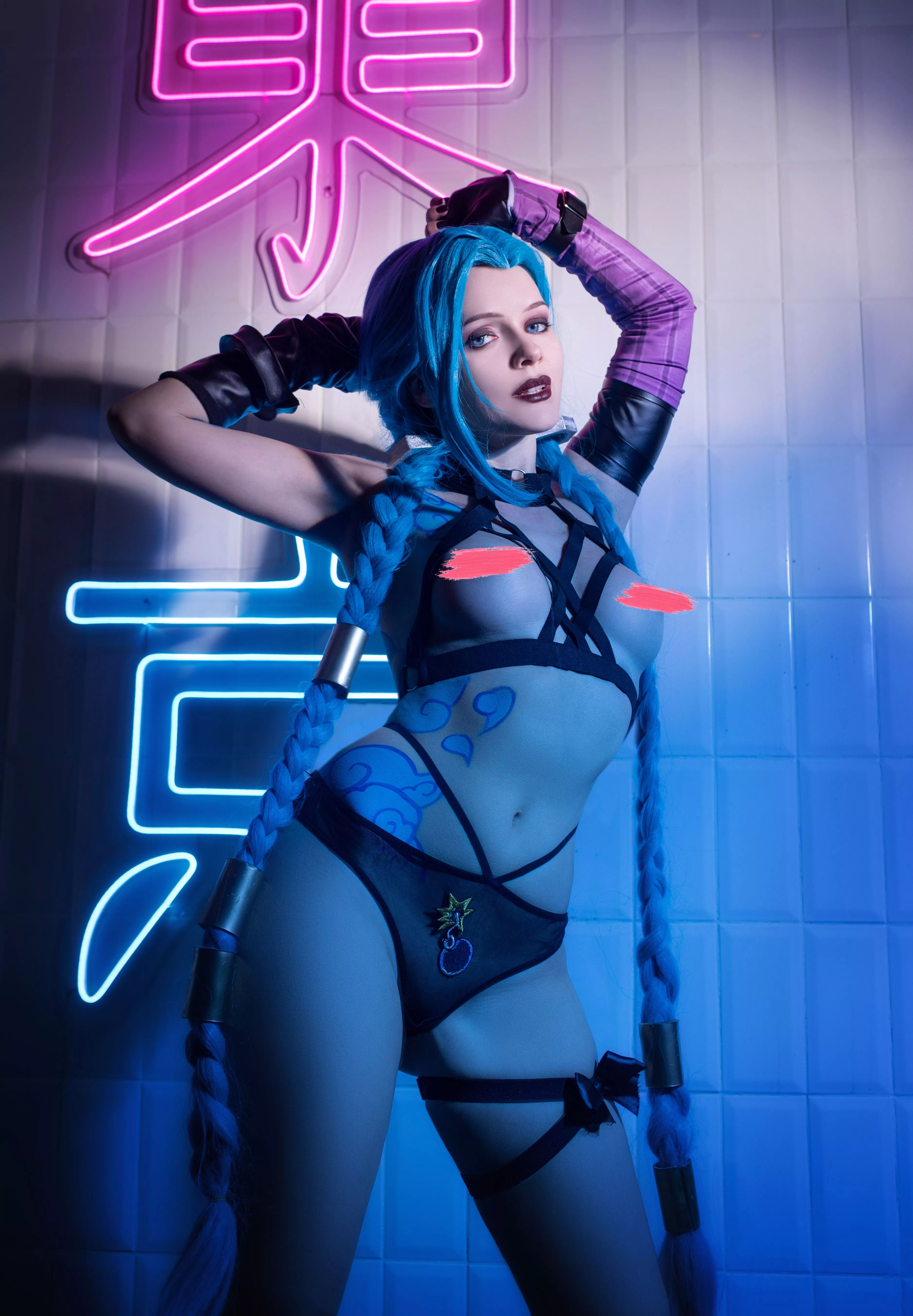 Jinx cosplay by Evenink