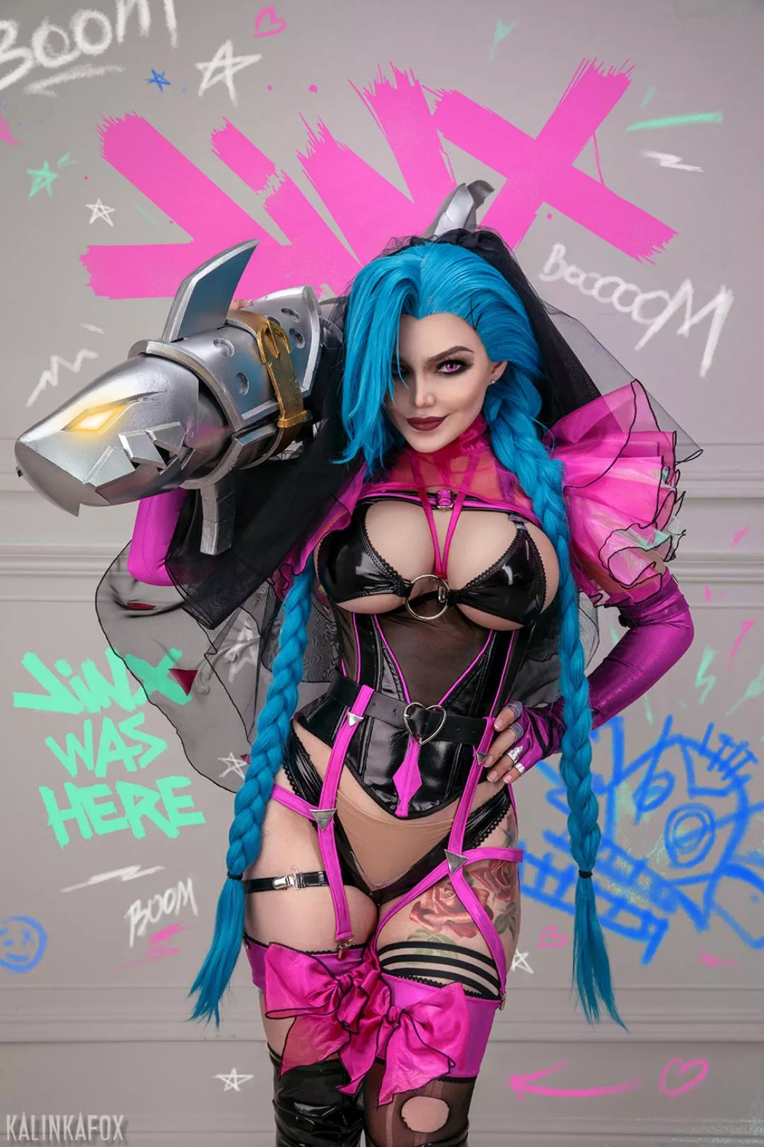 Jinx version by Kalinka Fox [League of Legends]