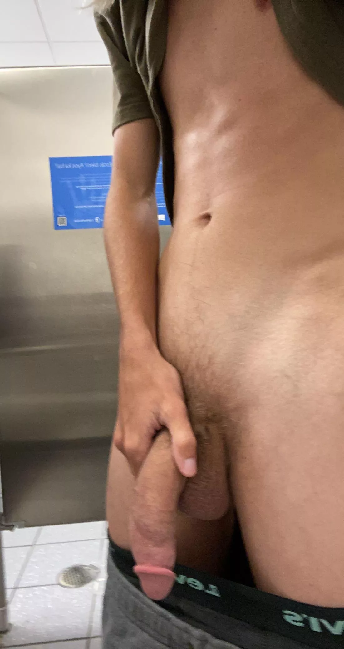 Join me in a public bathroom? ;) [M22]