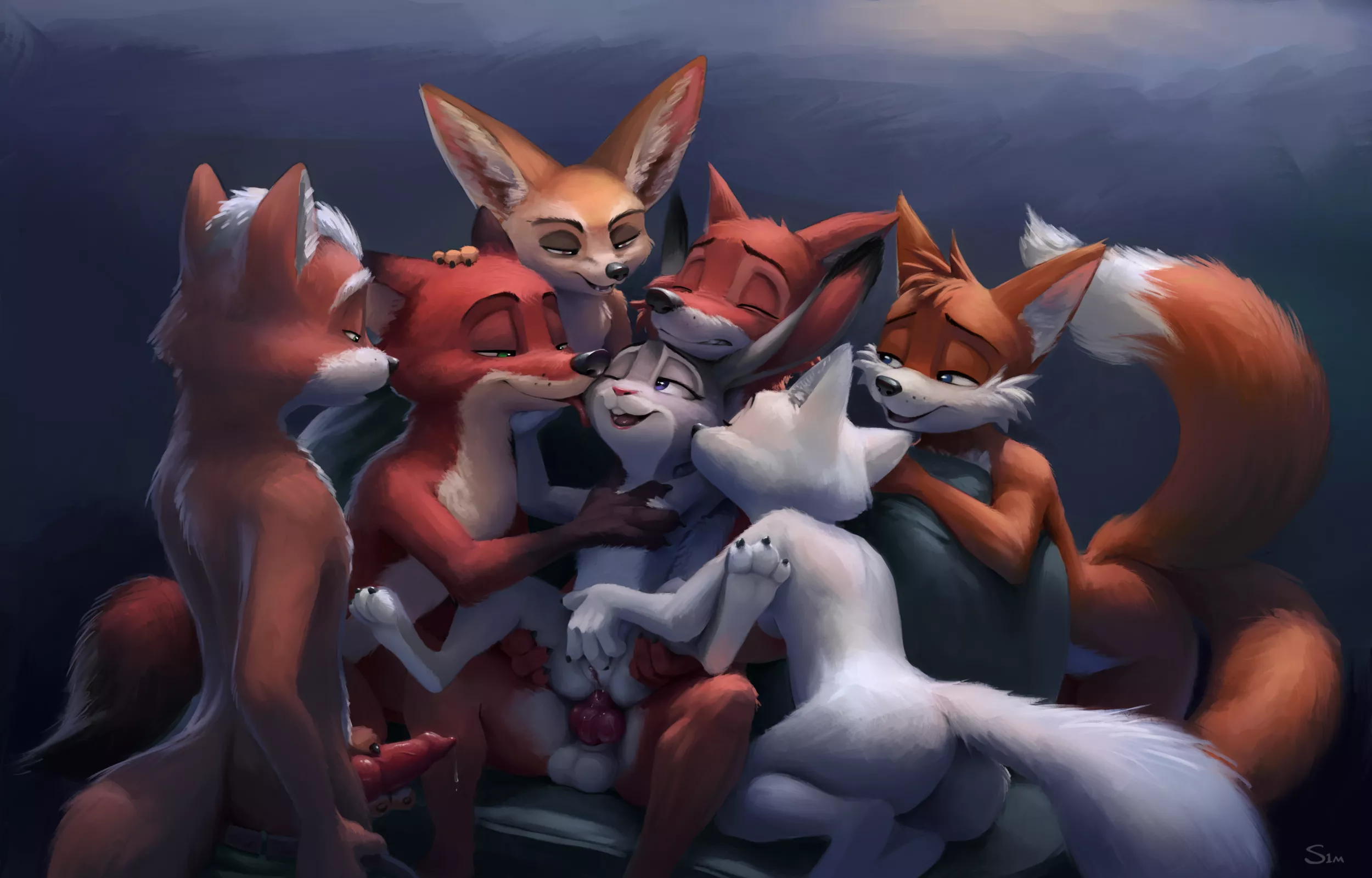 Judy Attracts All the Foxes [S1m]