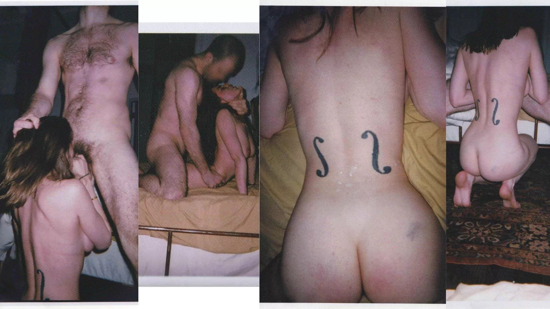 Julia Fox's naked/sexual photos from her art book Nausea / Heartburn (2015)