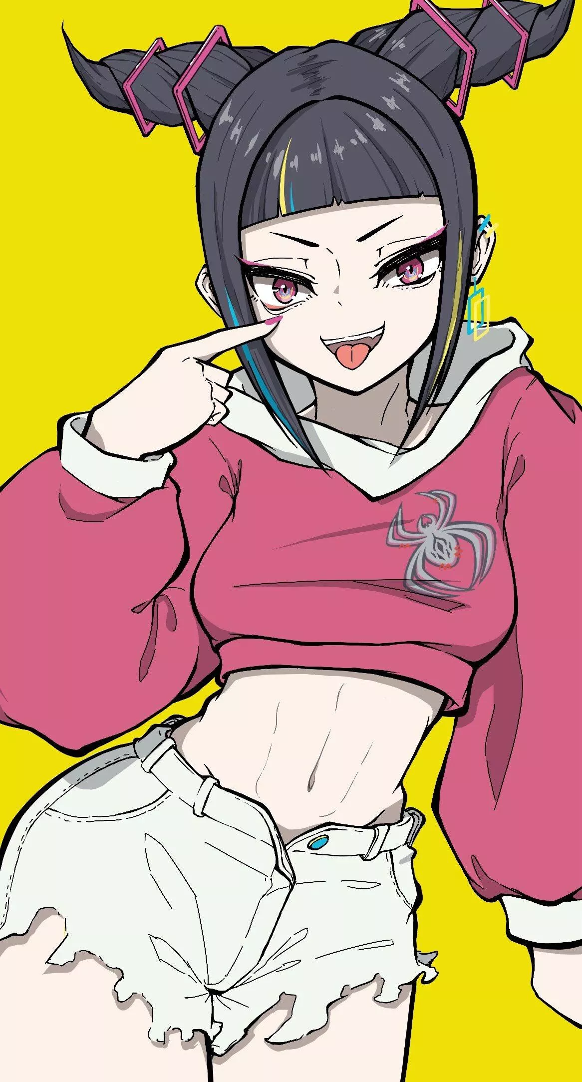 Juri being Her usual self.(@tunacan_olive)[Street Fighter]