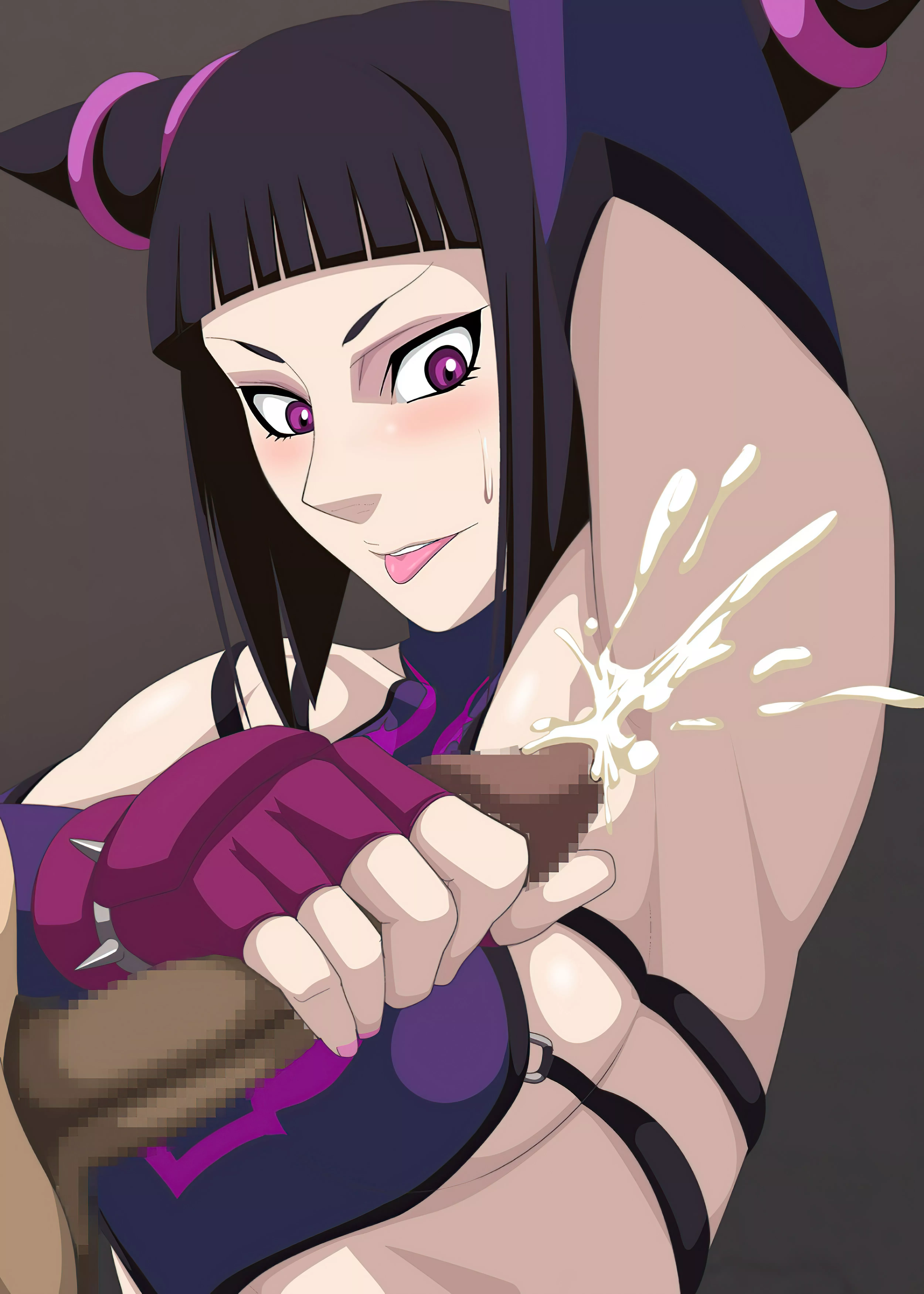 Juri Han Armpit Job [Street Fighter] (Lime AKA Purple Haze)