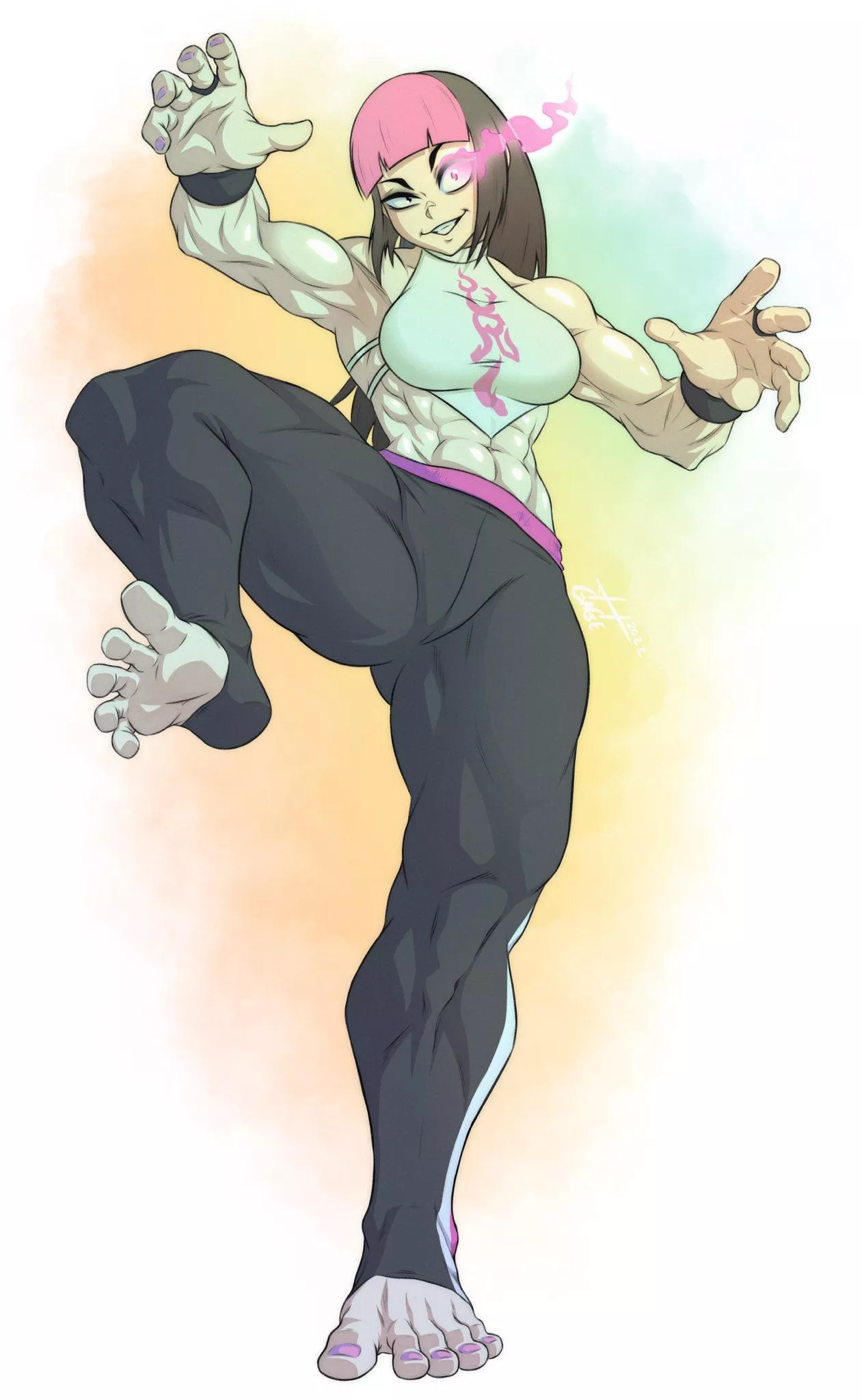 Juri wants to have some fun with you...(@GaGe_199X)[Street Fighter]