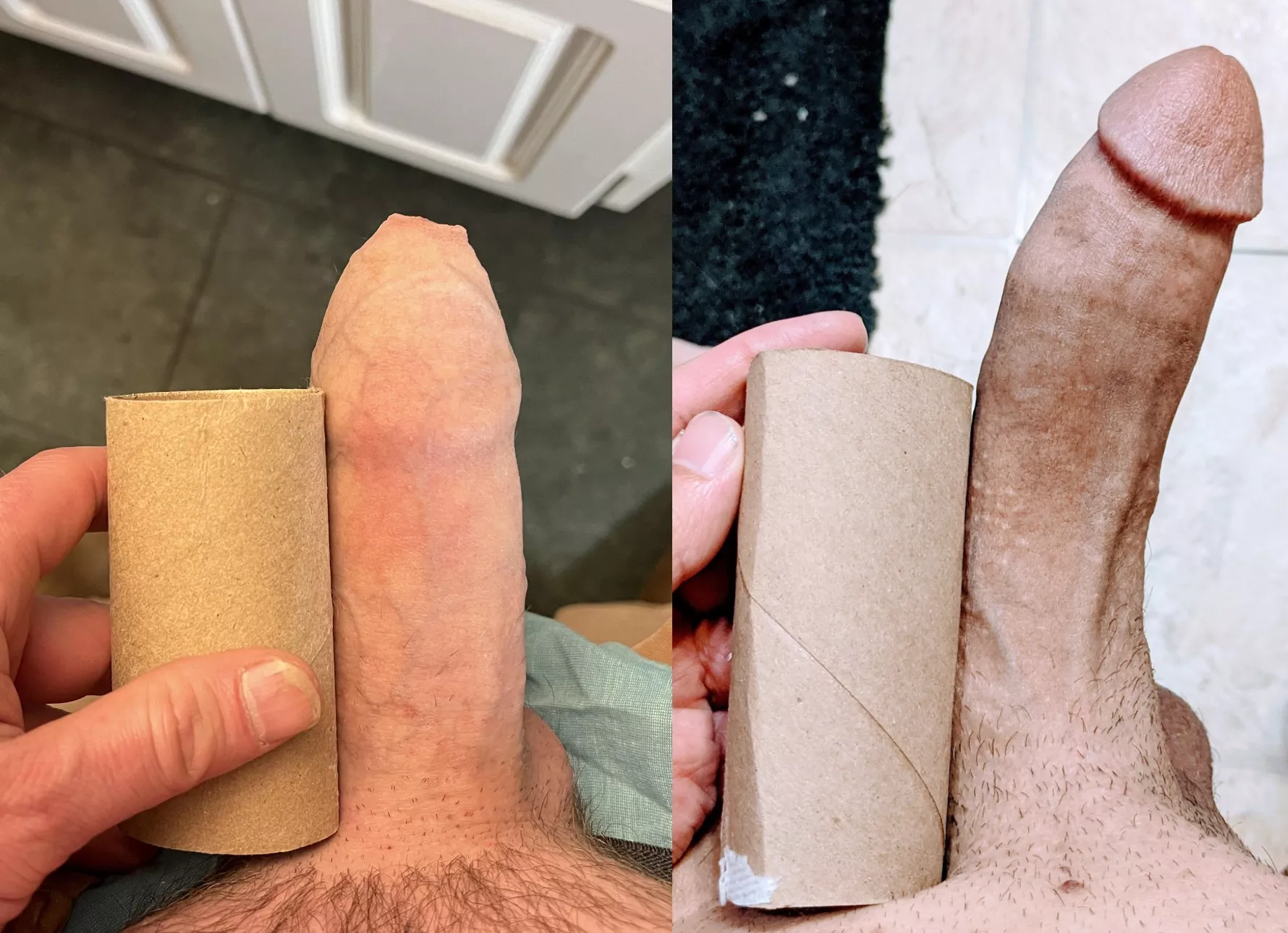 Just a couple of big dicks. Mine is on the right:)