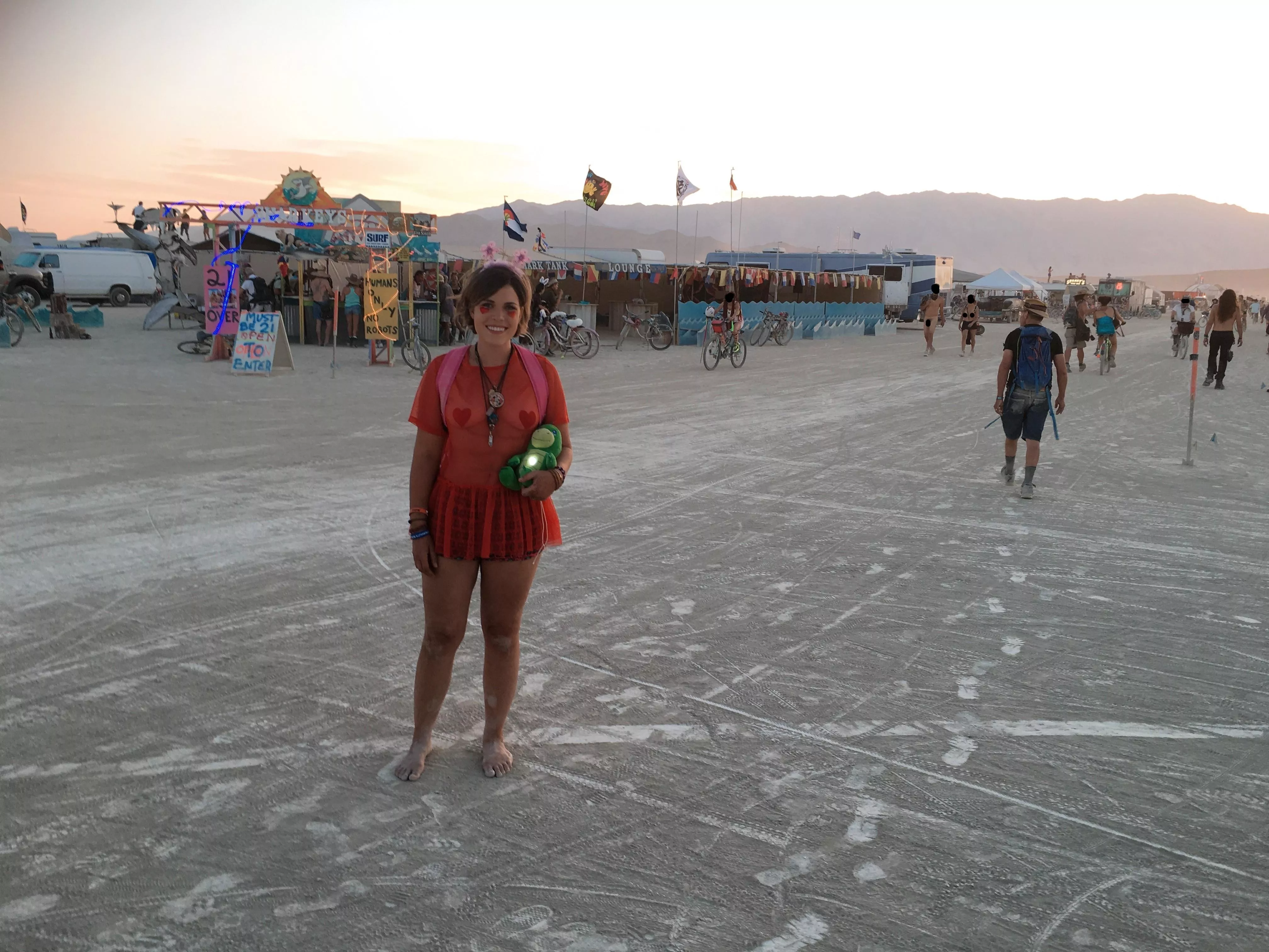 Just a dork at Burning Man