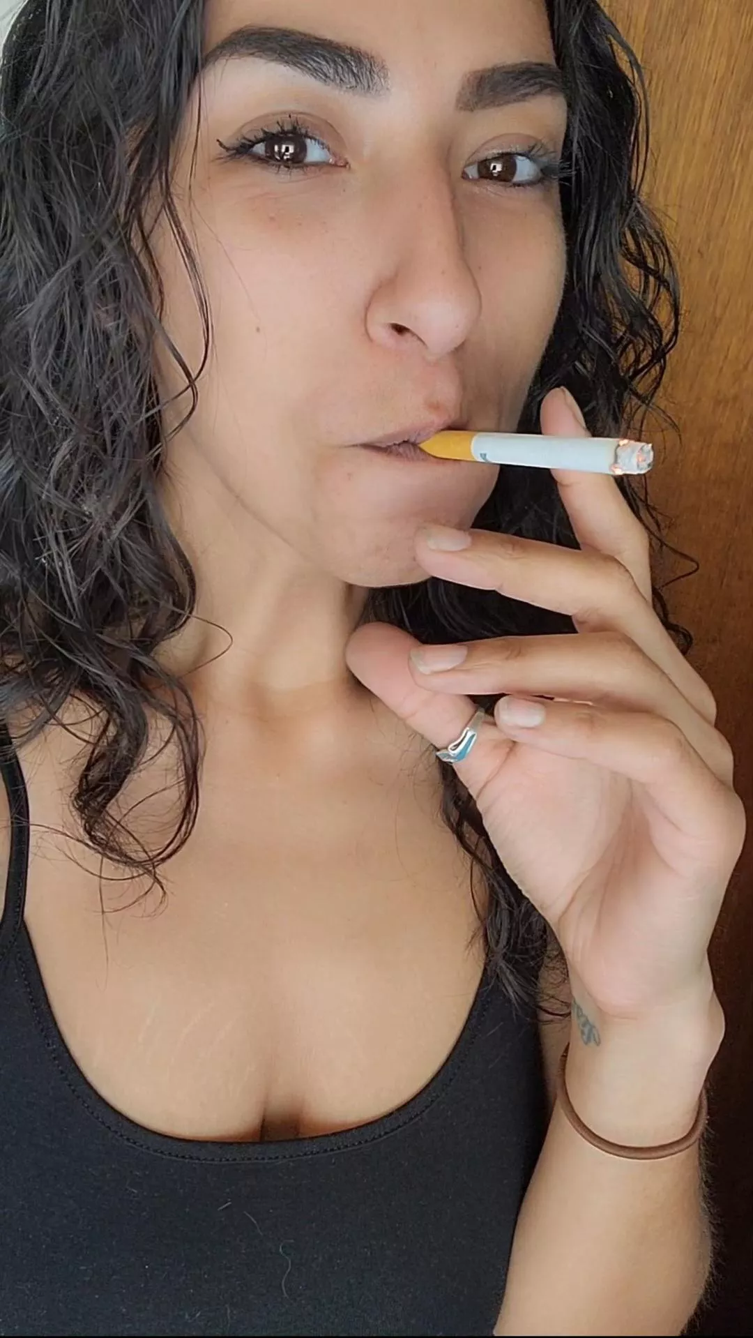 just a goddess and her smoke ðŸ˜ŒðŸ’¨