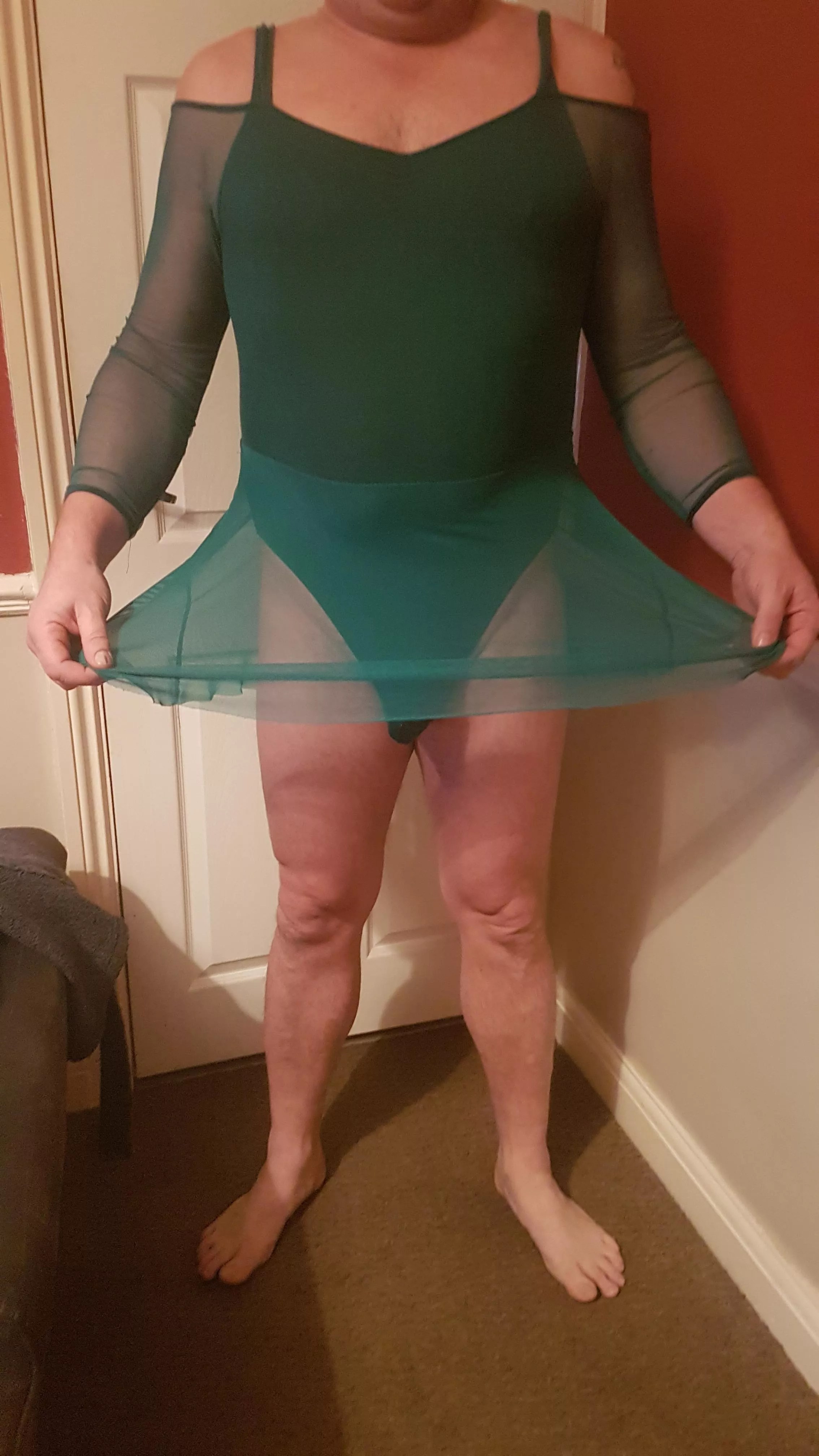 just a sissy who will do anything she is told to do, a dance to start?