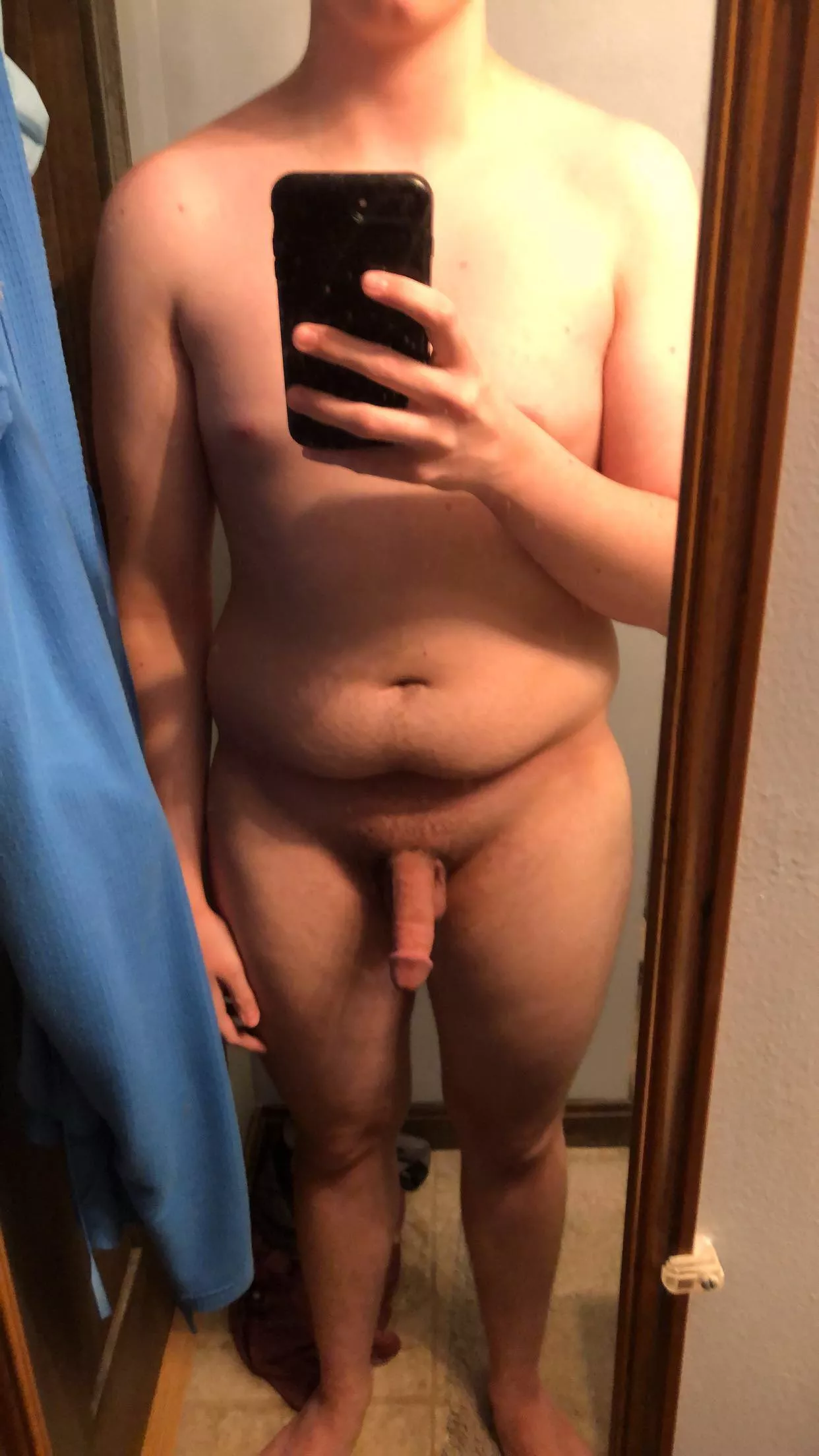 Just an 18 y/o chubby with a stubby