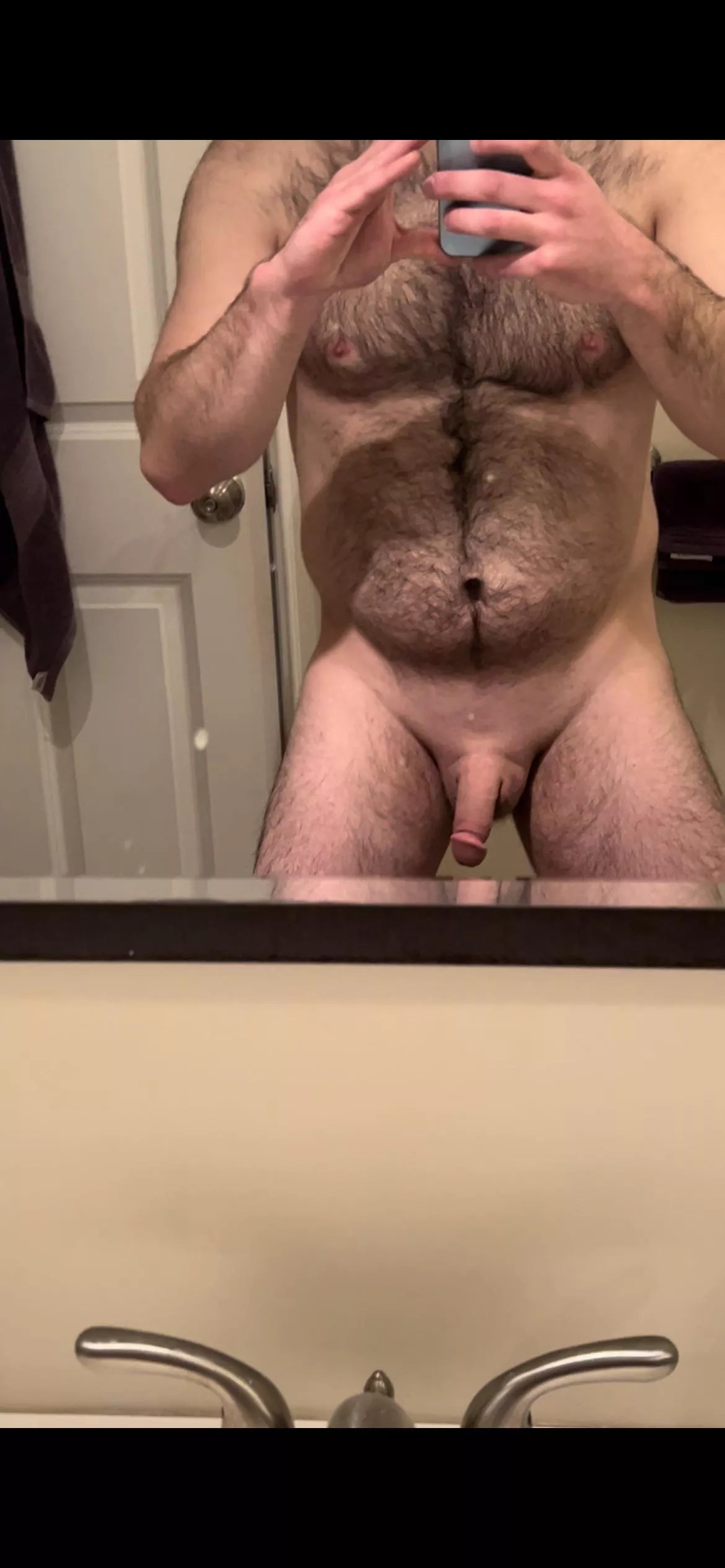 Just before taking a shower. Would you watch me shower?