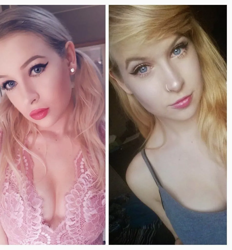 Just dsicovered this sub! Here's my 2 year difference. (21F)