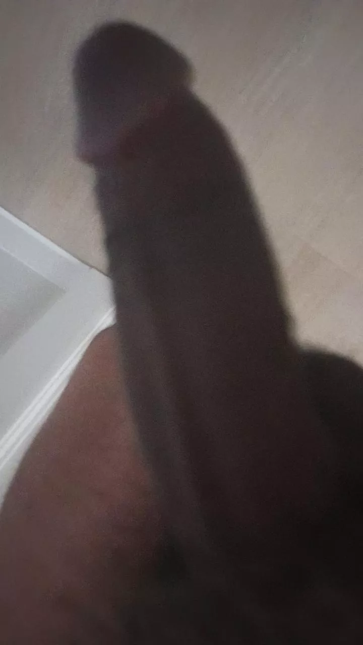 just got out of the shower and I'm looking at you with my cock out [OC]