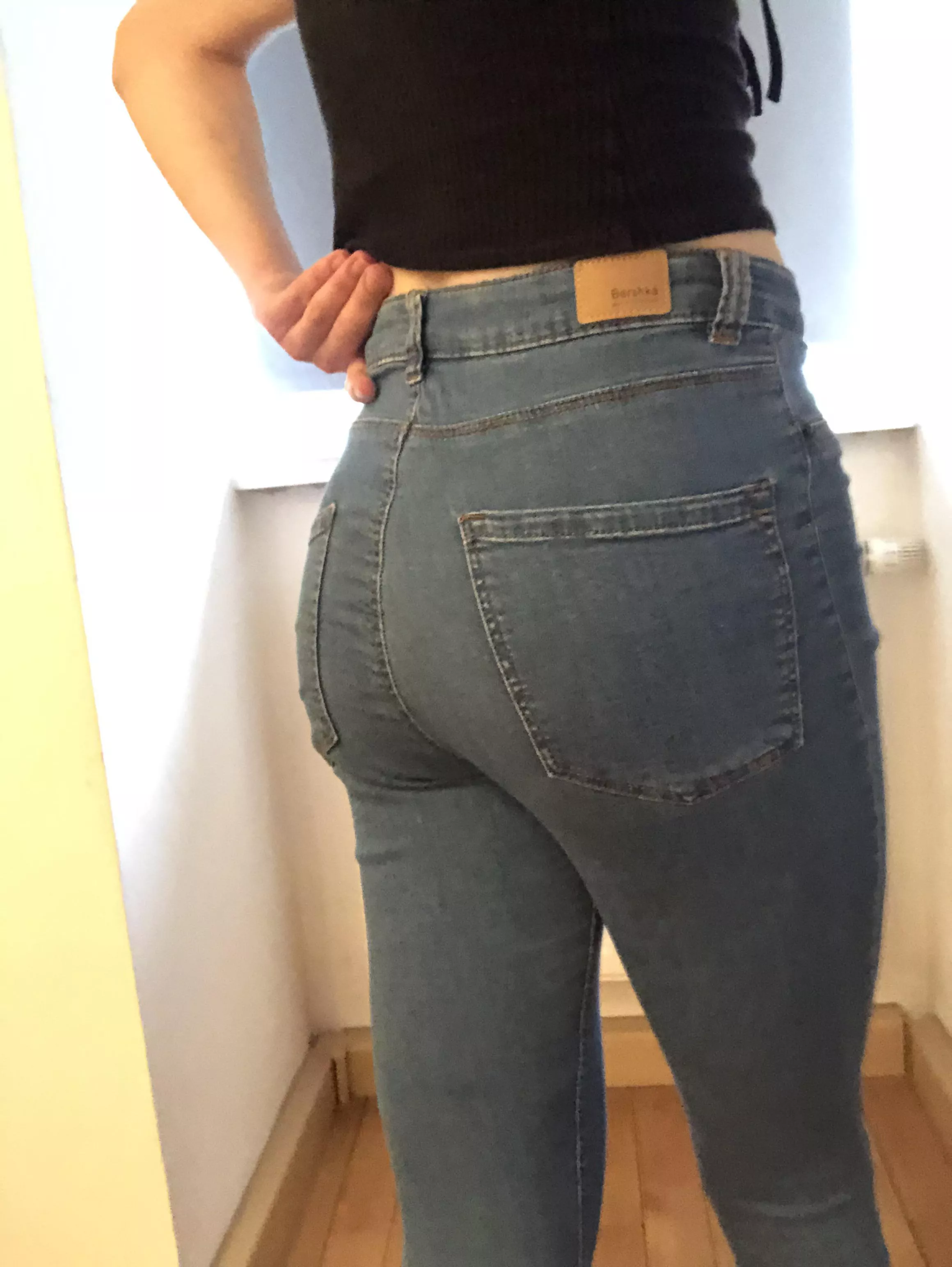 Just my butt in a jeans