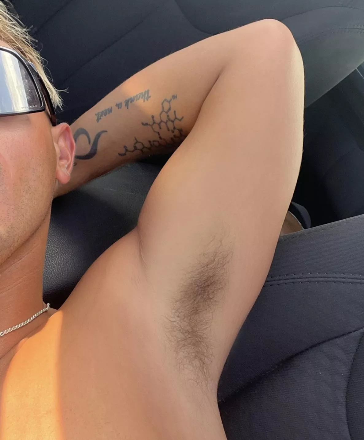 just sniffing my pits in the jeep on a hot day, come join bro / snap: mjaamesx