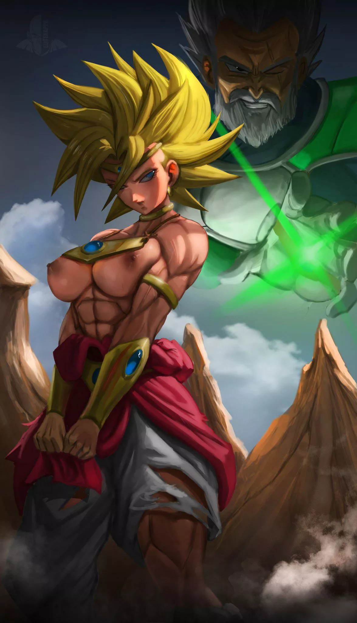 Kale in z broly outfit (Elitenappa)