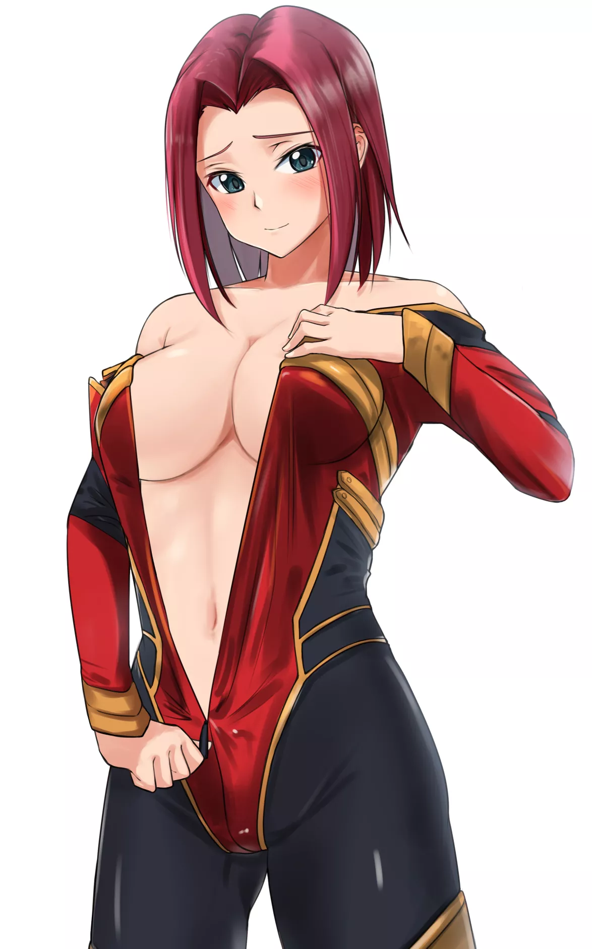 Kallen Stadtfeld Unzipped Suit (Ykh1028) [Code Geass ]