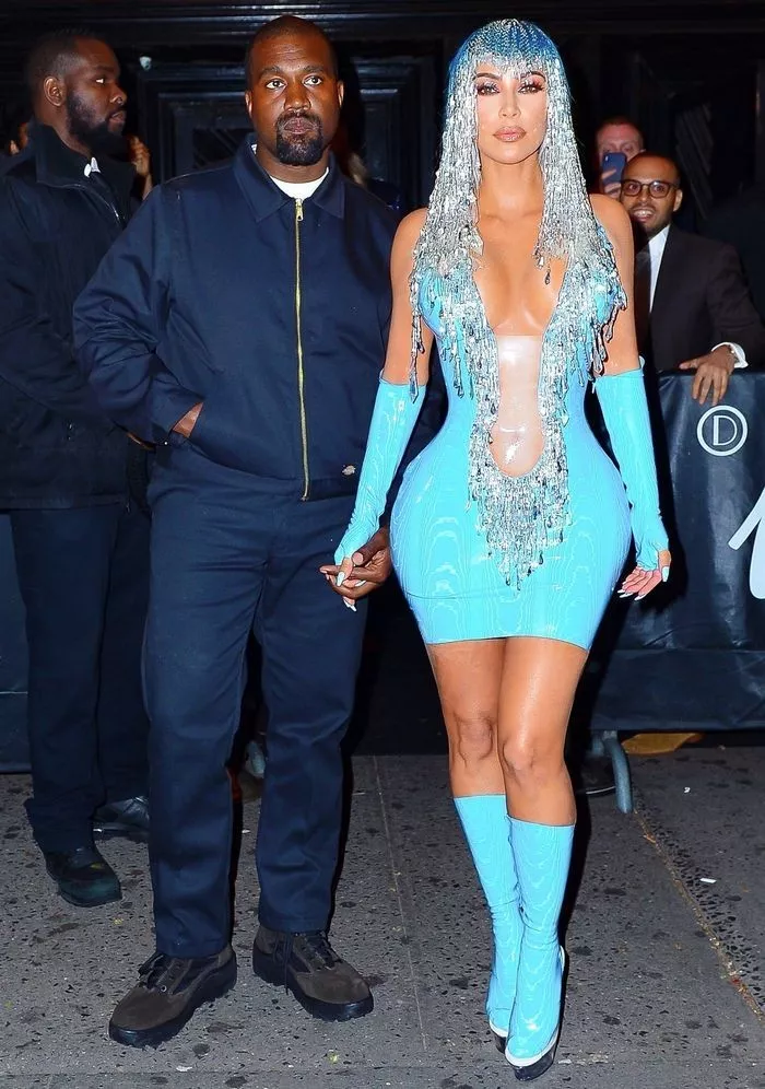 Kanye West and ex wife Kim