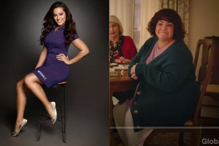 Katy Mixon 2022 weight gain The thing about Pam