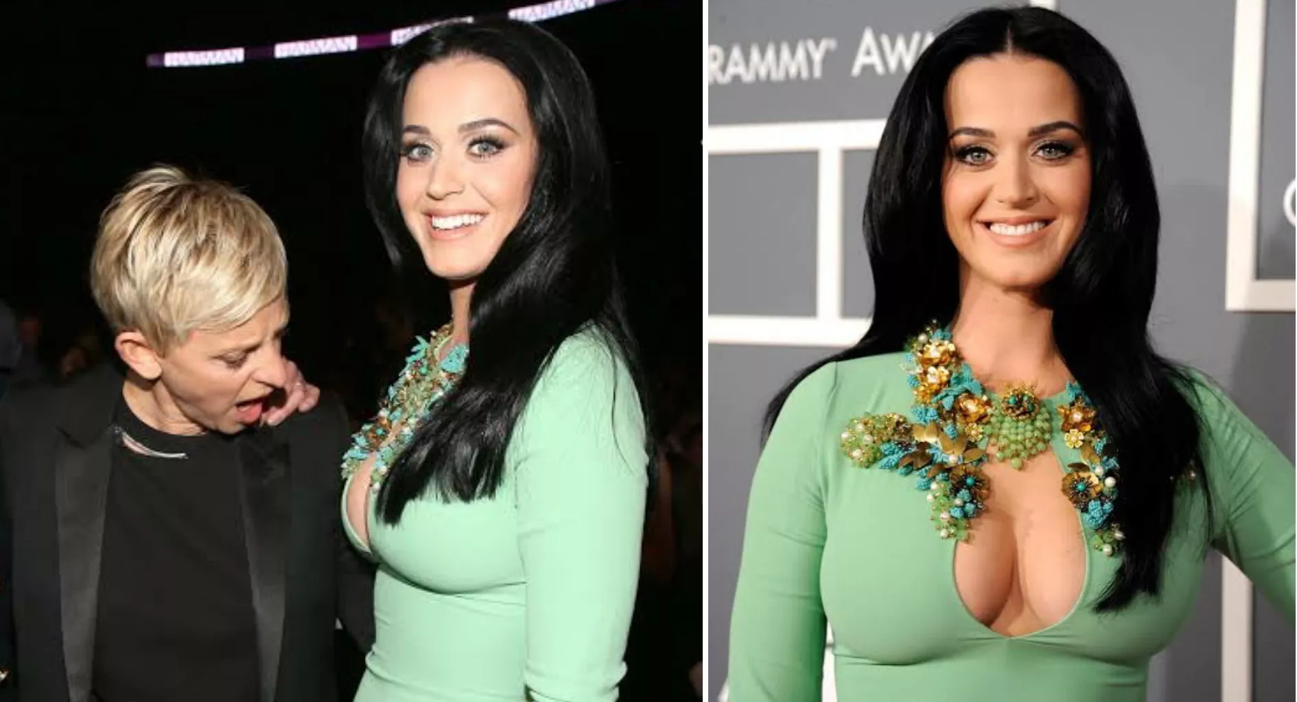 Katy Perry and the legendary green dress