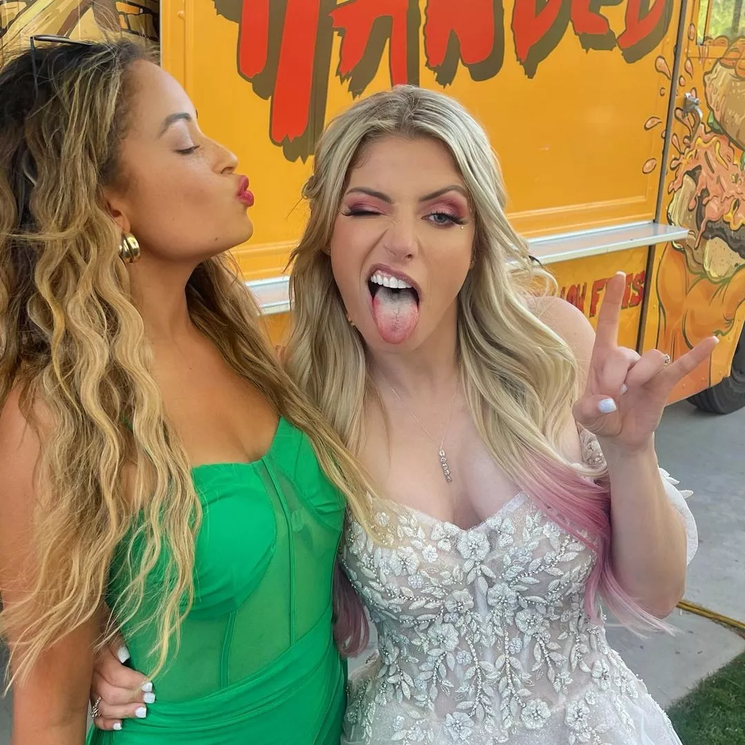 Kayla braxton and Alexa Bliss