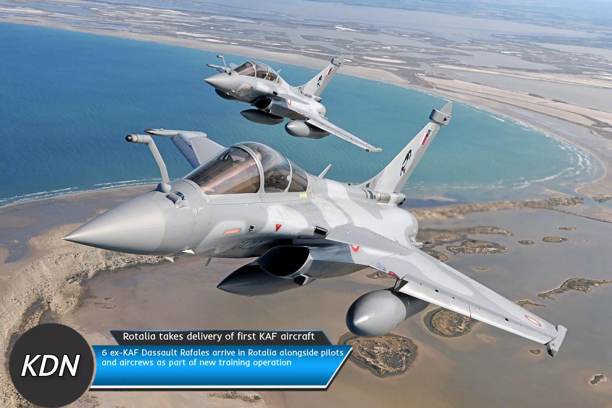 KDN: Rotalia take delivery of first Ex-KAF aircraft as ties between the two nations strengthen