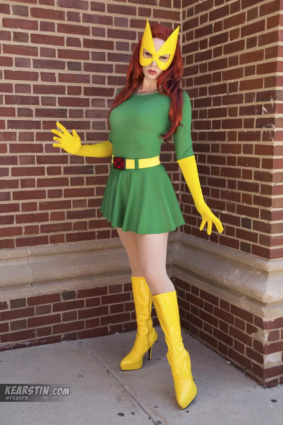 Kearstin as Marvel Girl