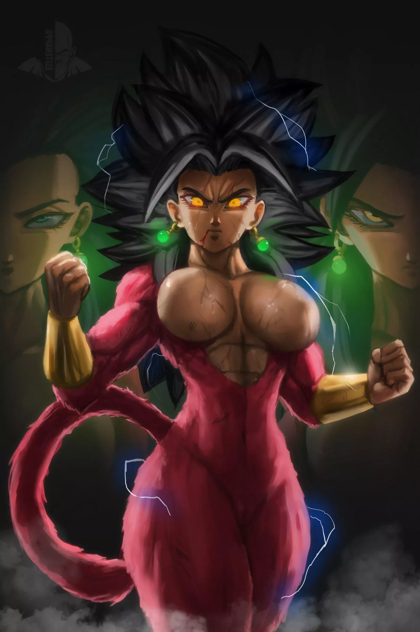 Kefla ssj4 Sparkle version (Elitenappa)