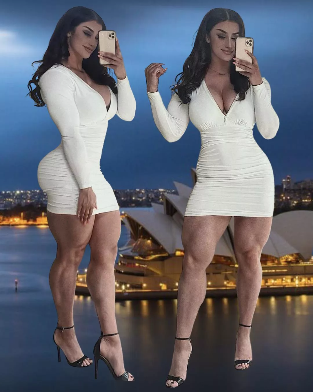 Kiki Vhyce (5’10) Aussie goddess. The definition of thick fit.