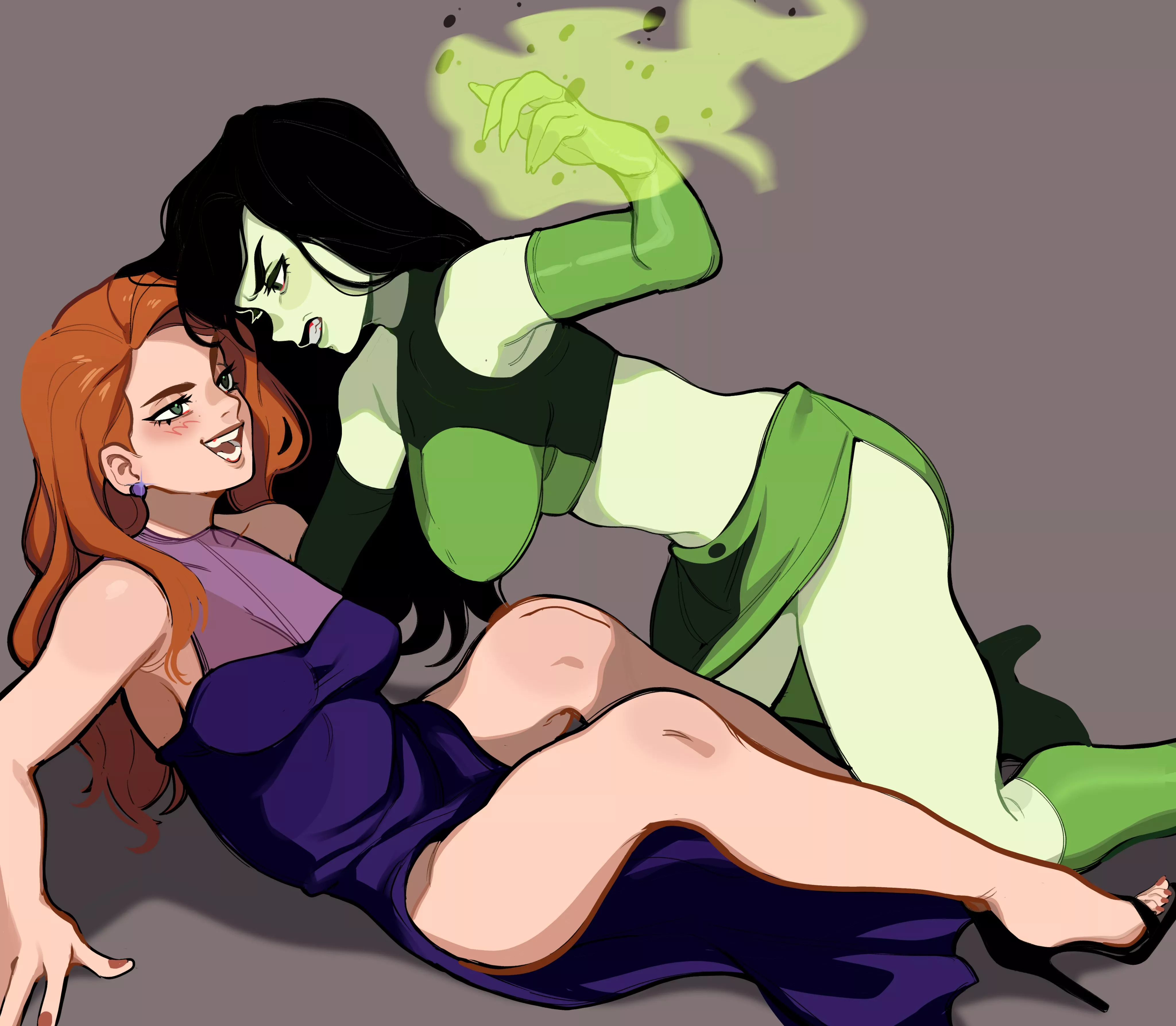 Kim And Shego On A Date [Kim Possible]