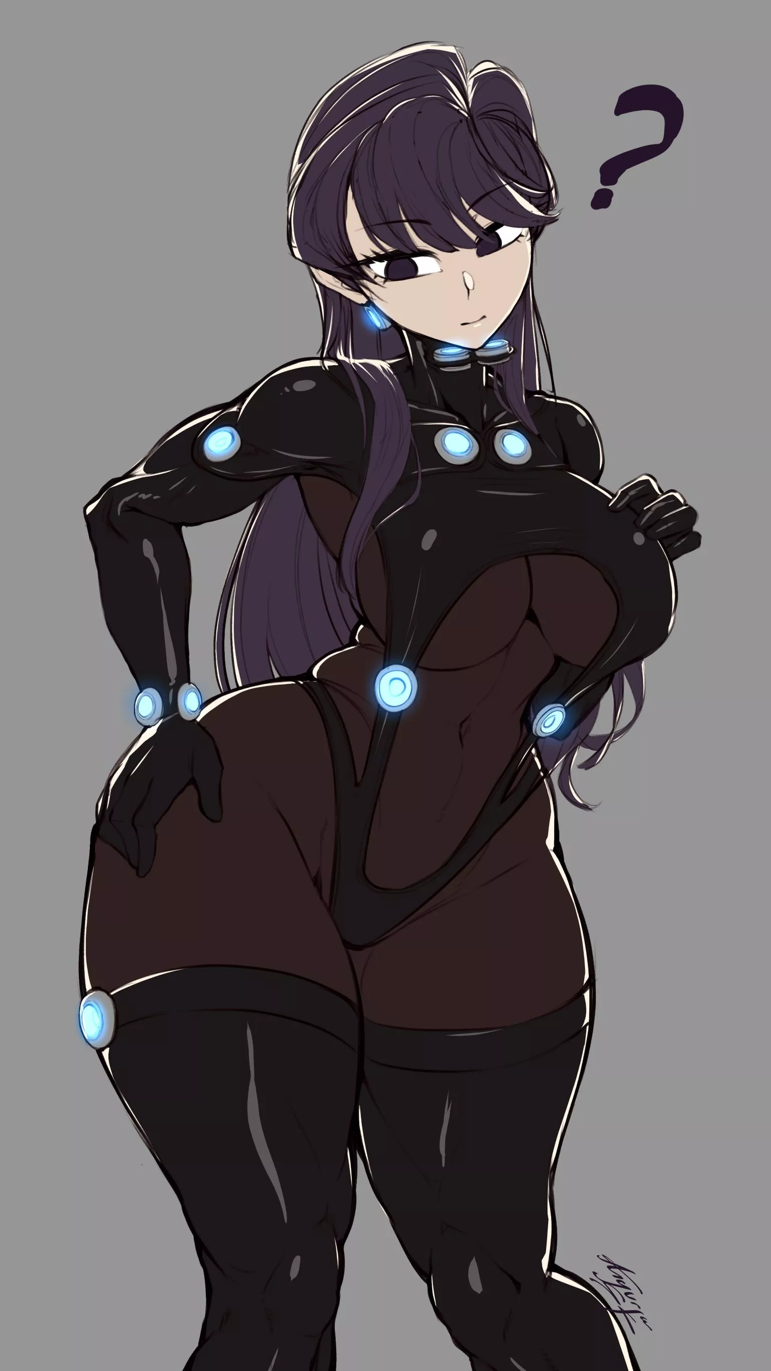 Komi In A Strange Suit (Anguriask) [Komi Can't Communicate/ Gantz]