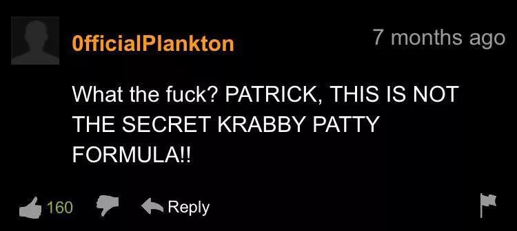 Krabby patty formula