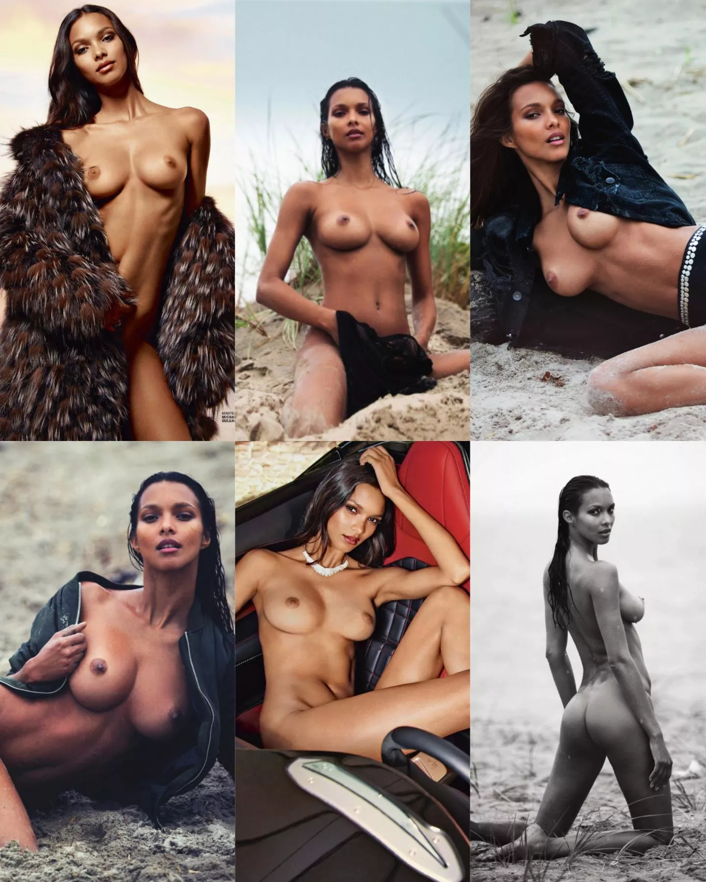 Lais Ribeiro for Lui Magazine. What's your favorite shot?